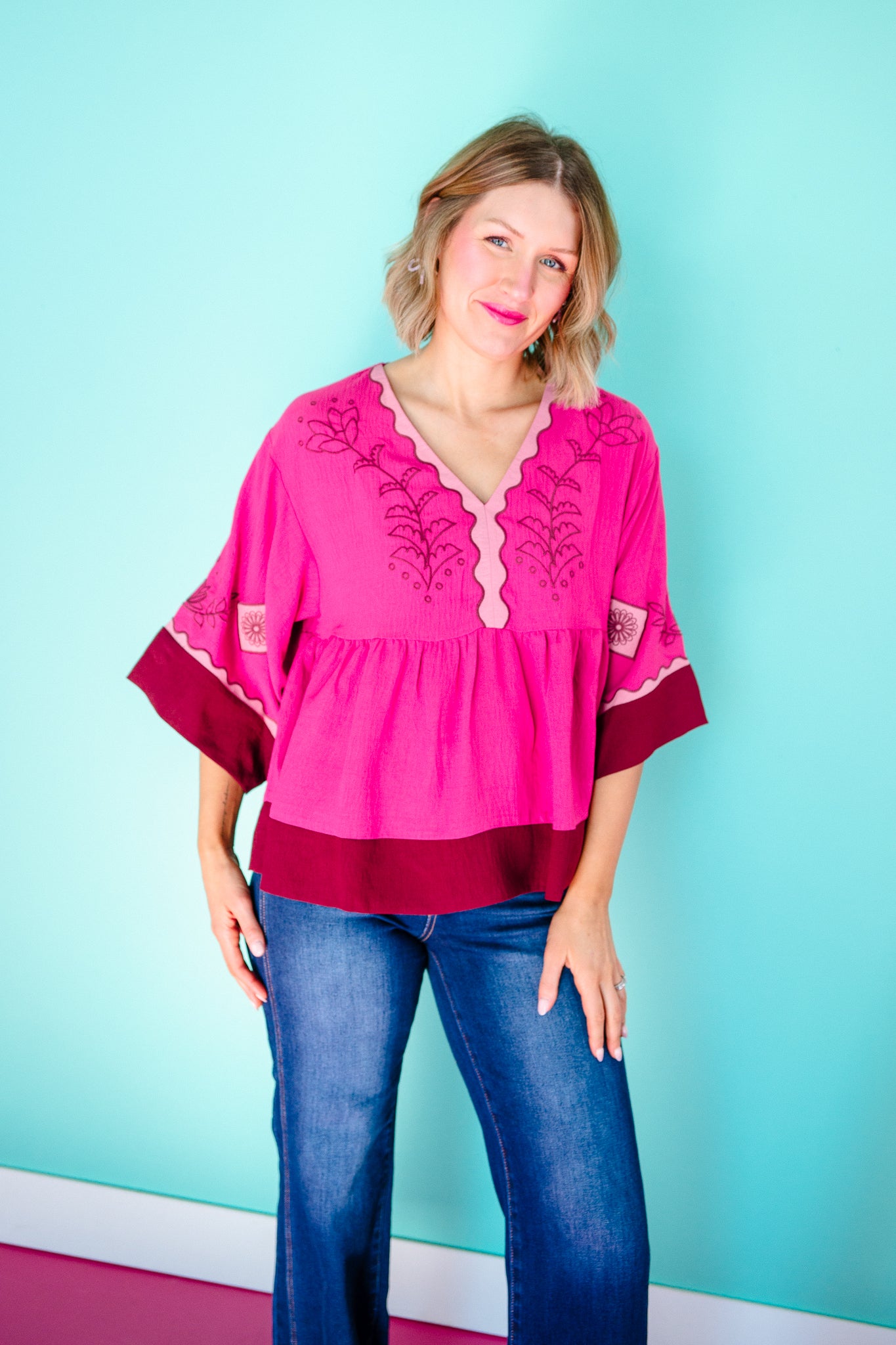 Cecilia Babydoll Top