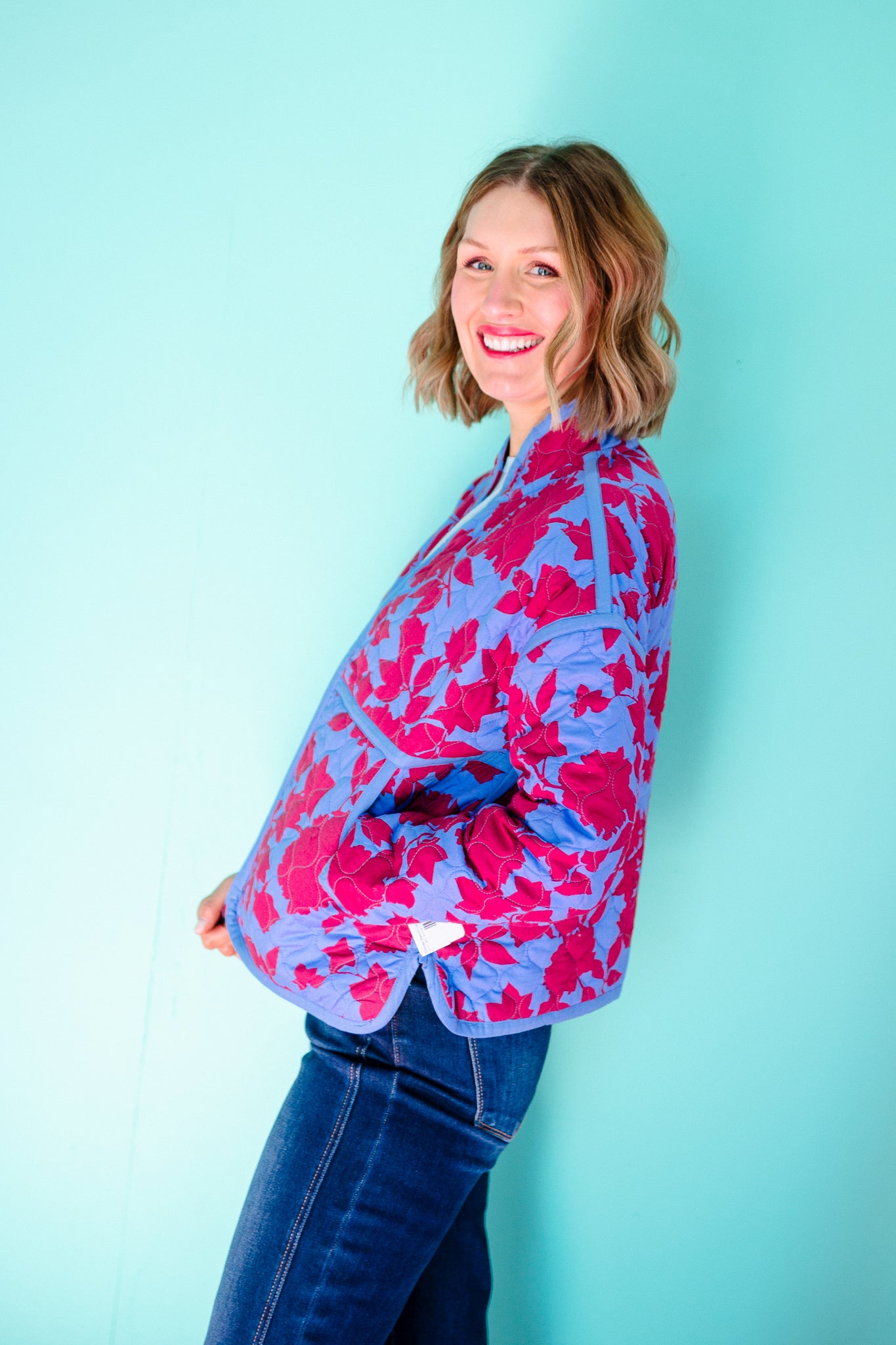 [Ellevate Basics] Clare Reversible Quilted Jacket