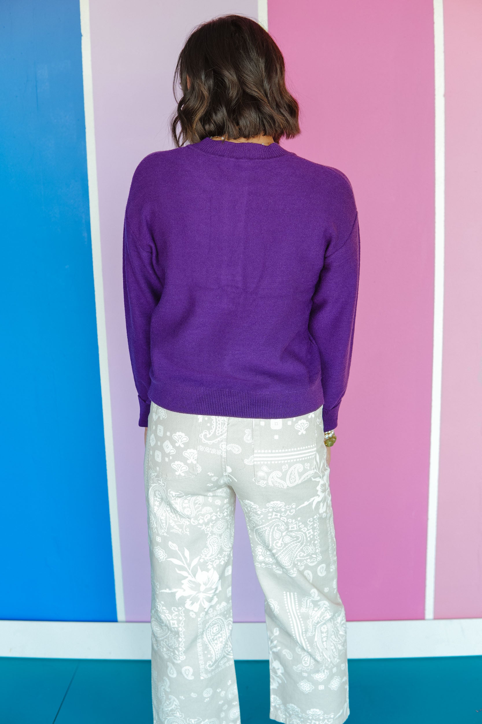 [Ellevate Basic] Nevada Revival Henley Sweater