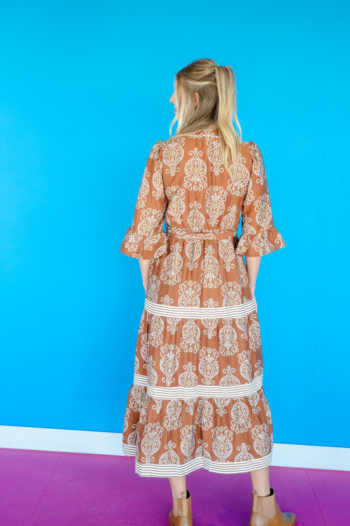 Flora Tiered Maxi Dress