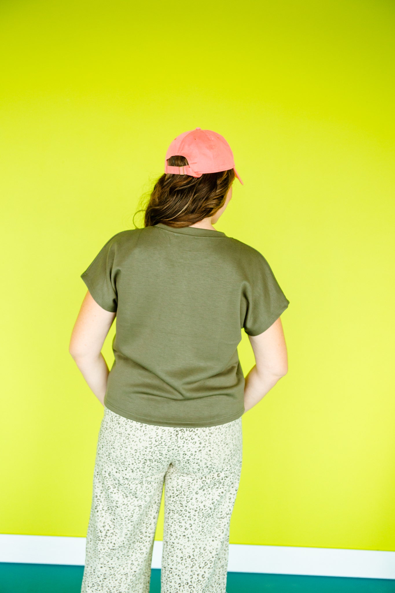 Jasmine Drop Shoulder Tee