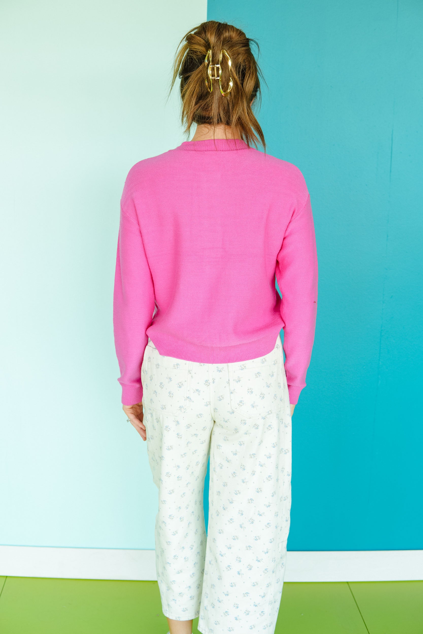 [Ellevate Basic] Nevada Revival Henley Sweater