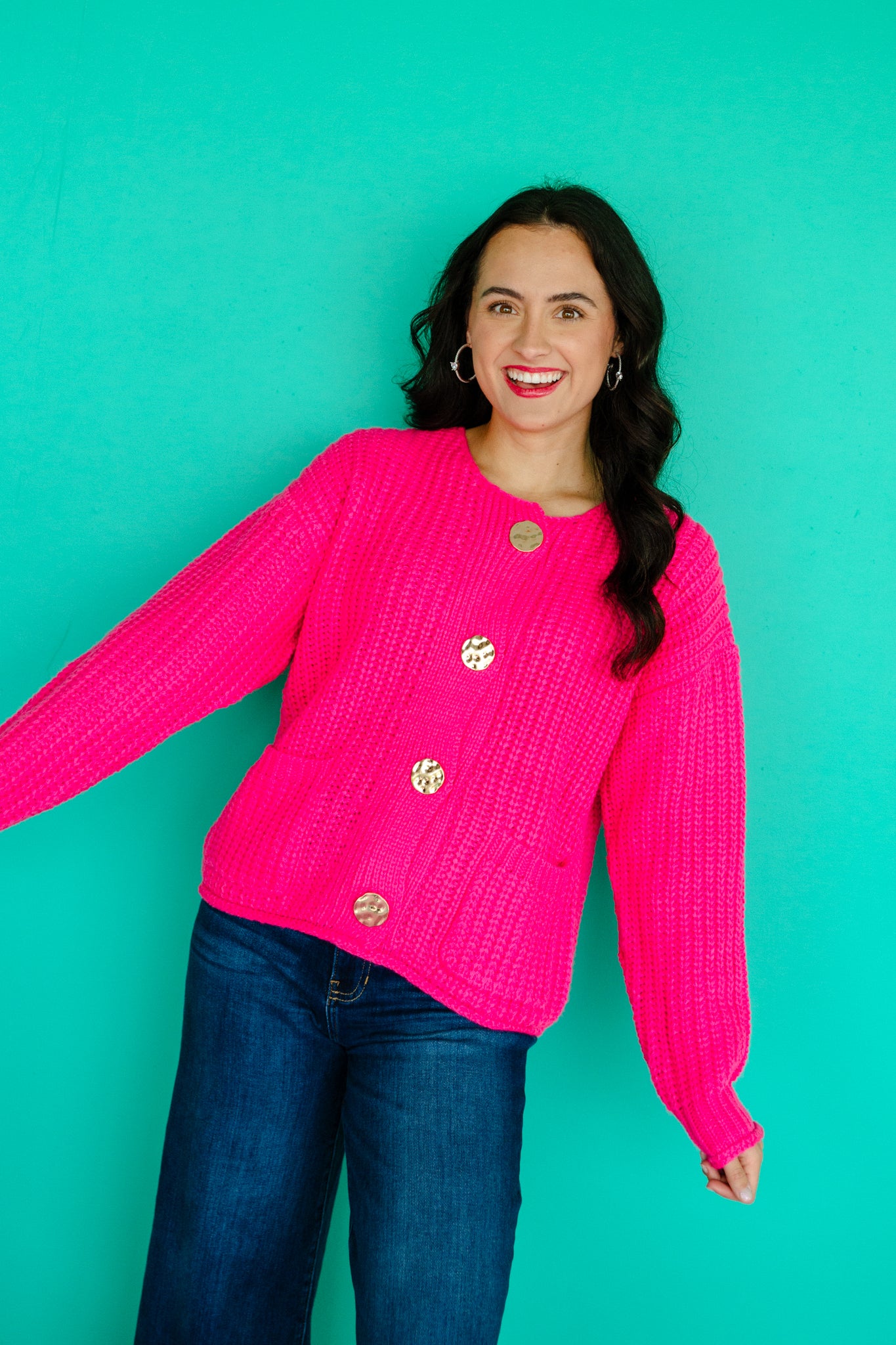 Genevieve Button Down Cardigan