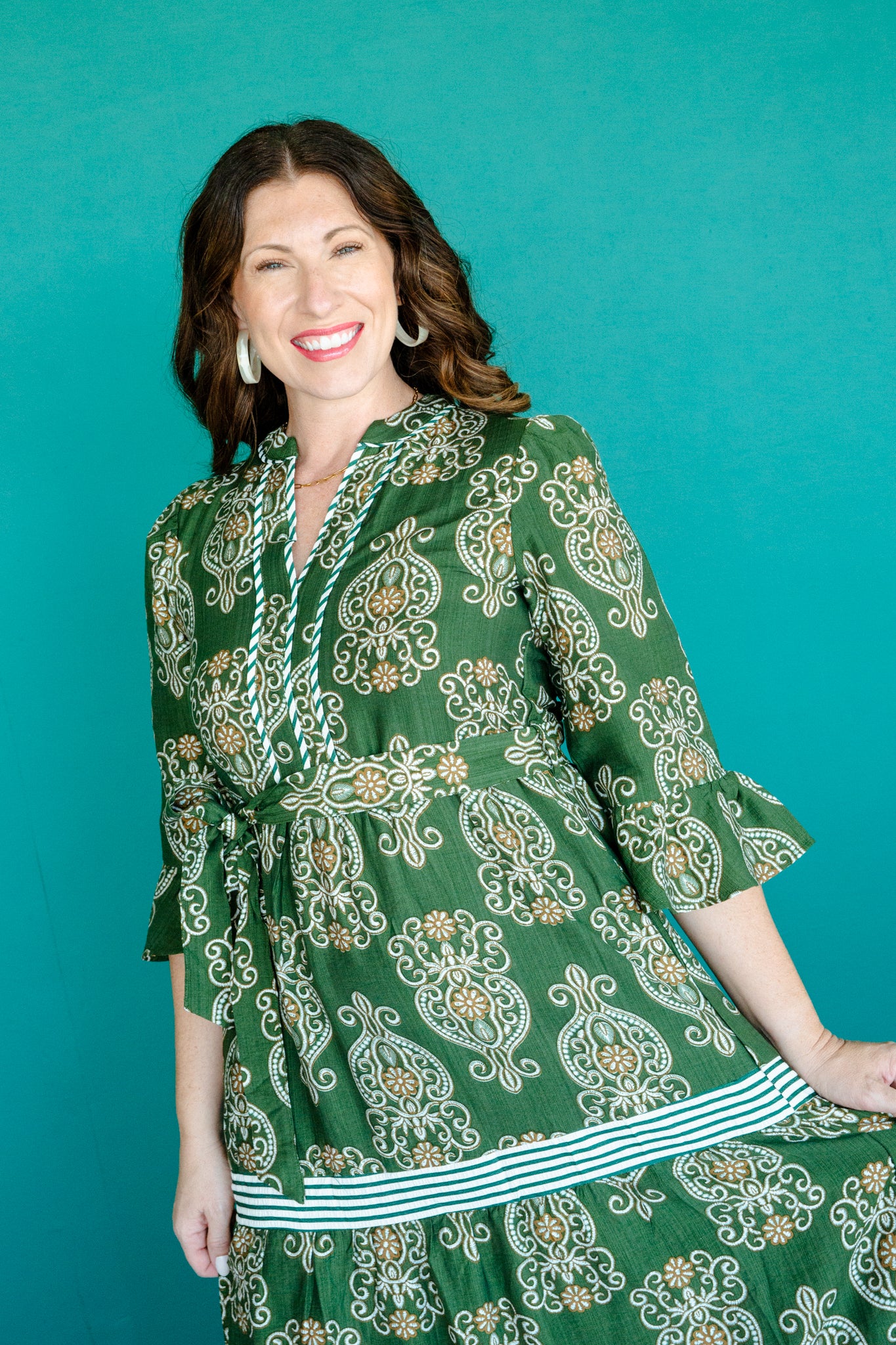 Flora Tiered Maxi Dress