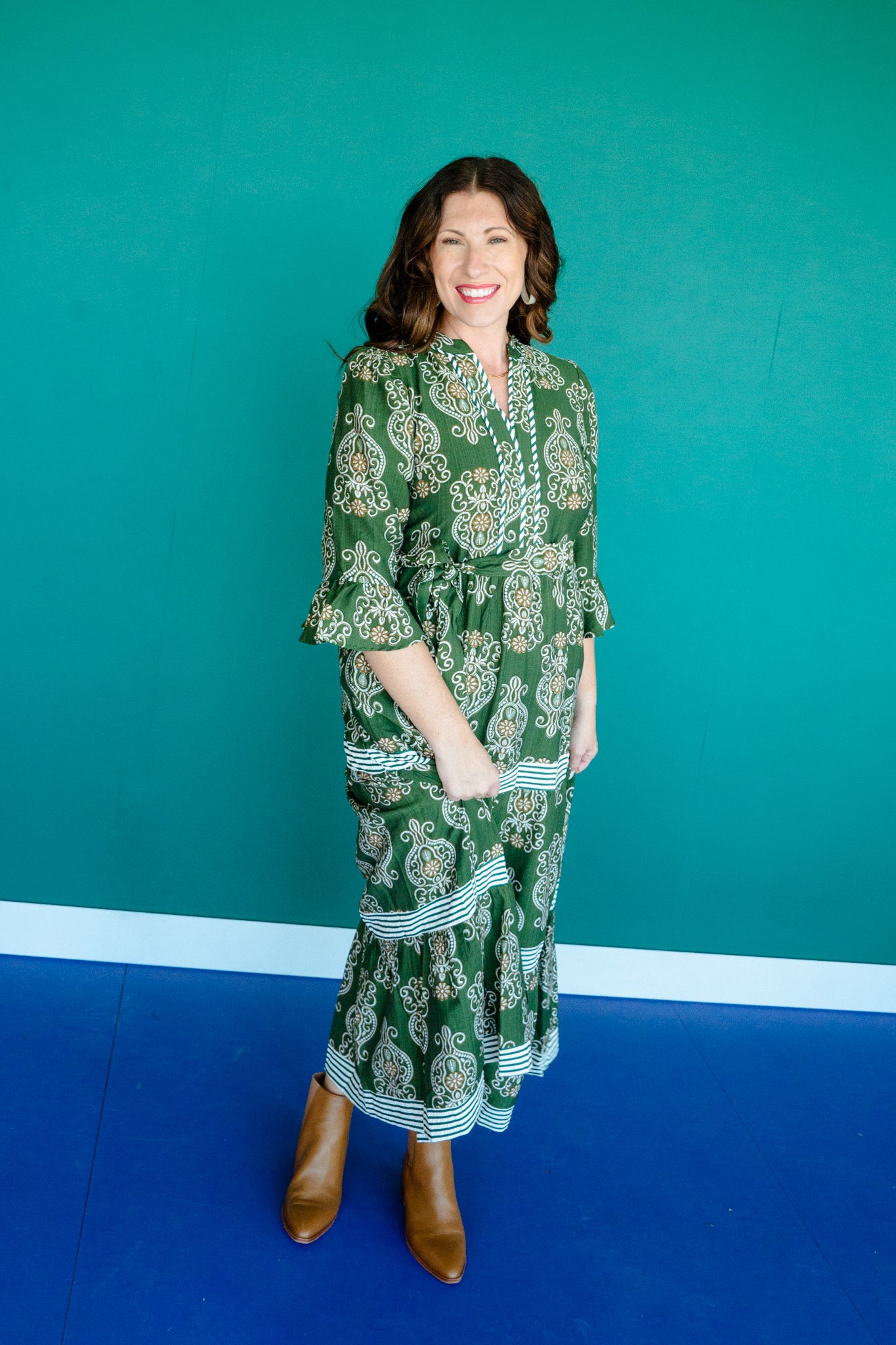 Flora Tiered Maxi Dress