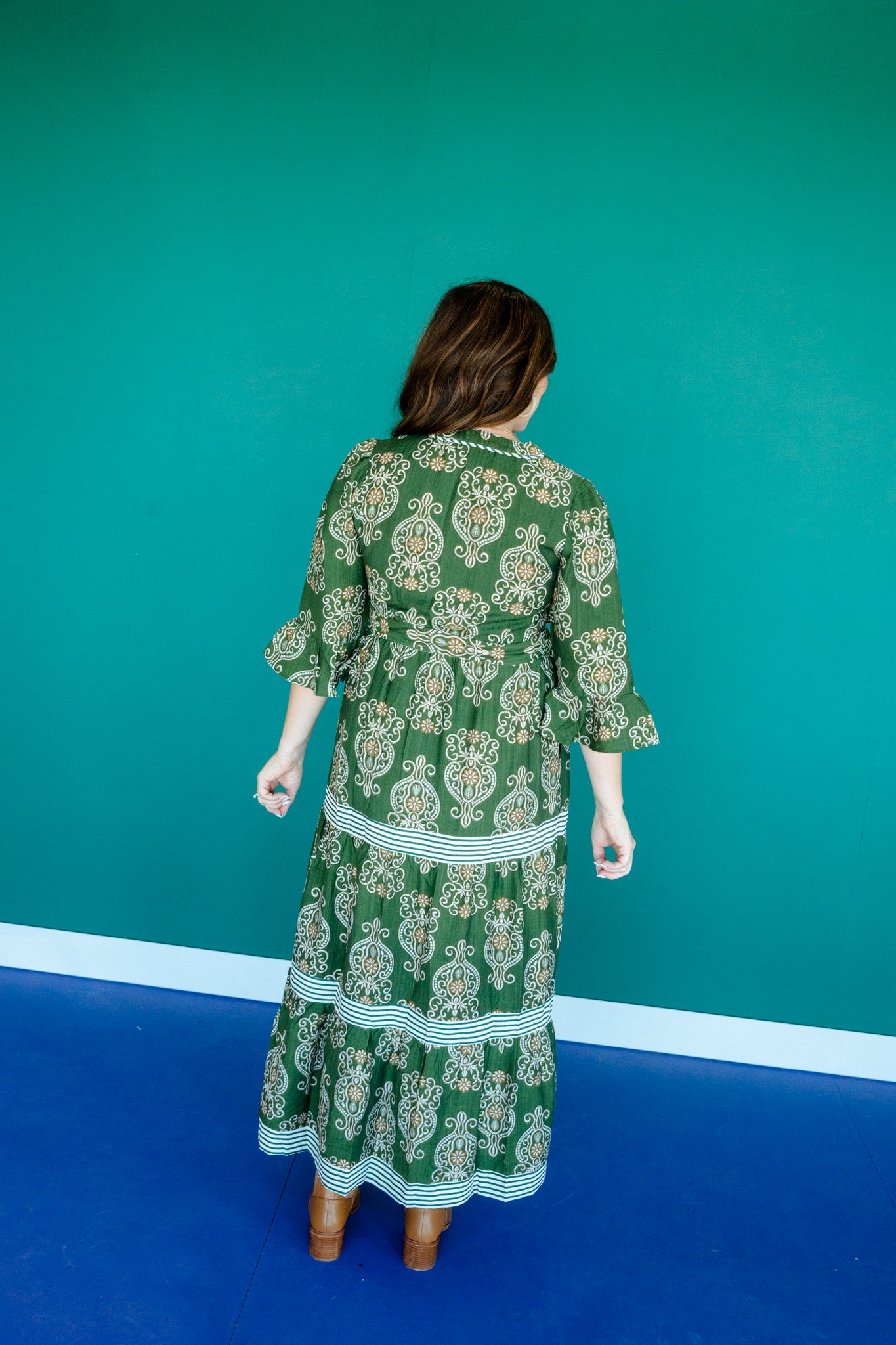 Flora Tiered Maxi Dress