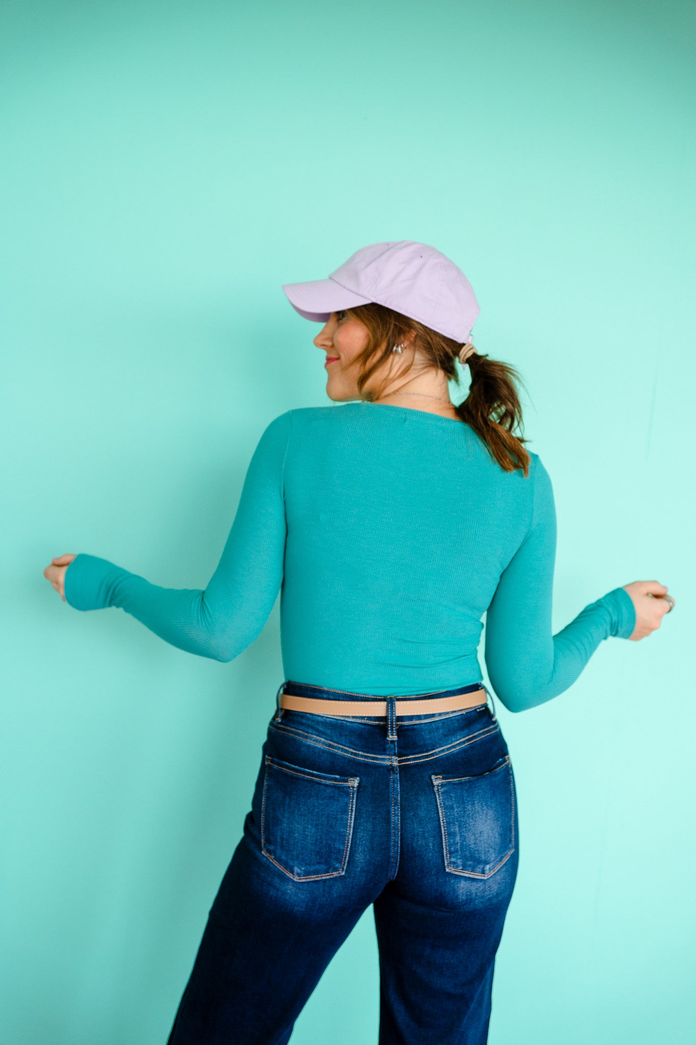 Reagan Ribbed Knit Top