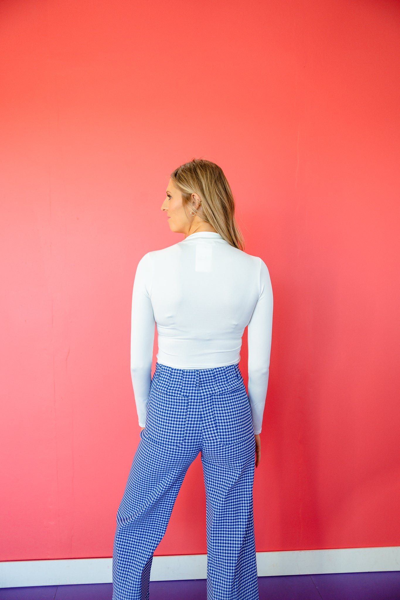 Marcy Mock Neck Bodysuit - Soft White/Ivory