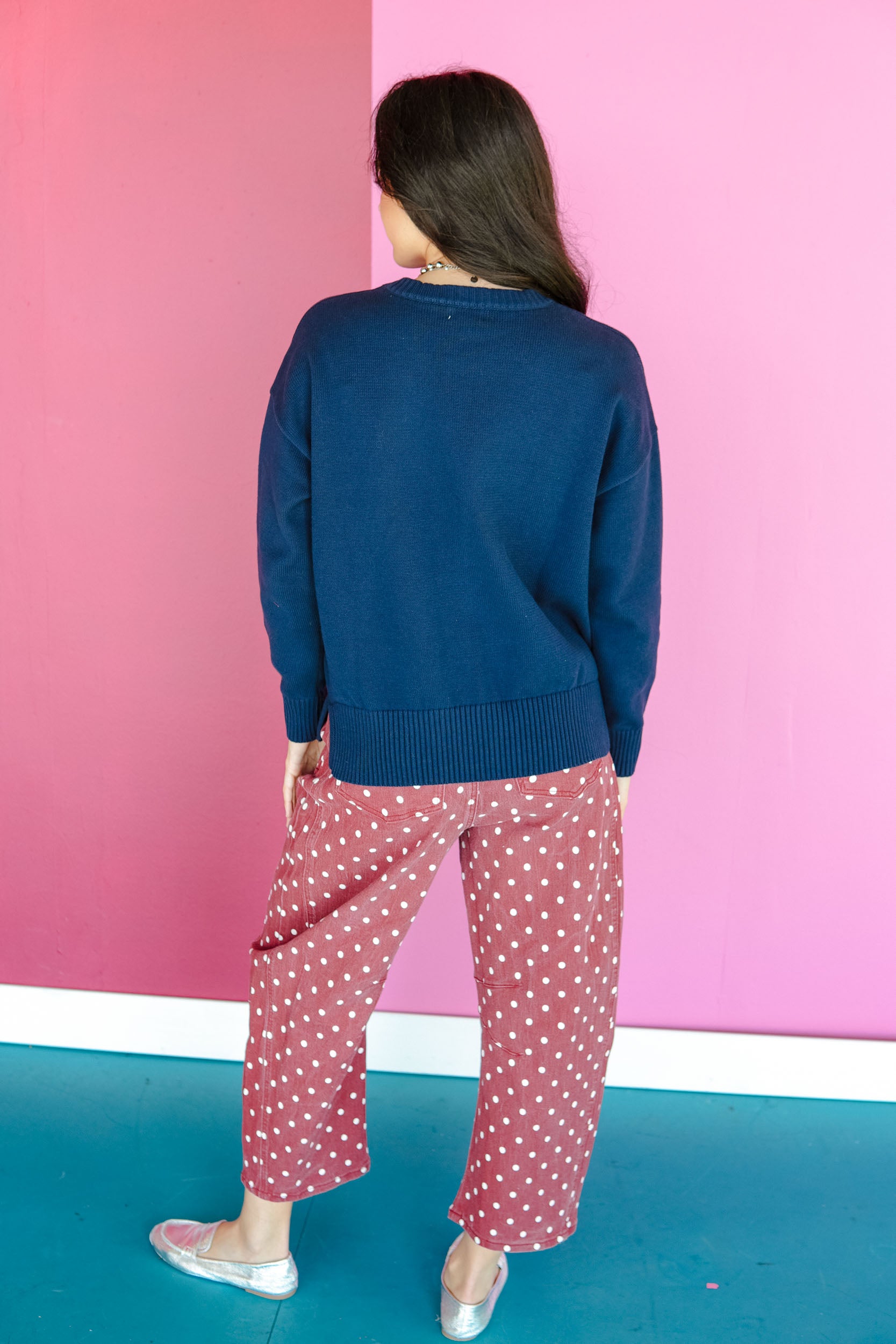 Catch of the Day Sweater - Navy