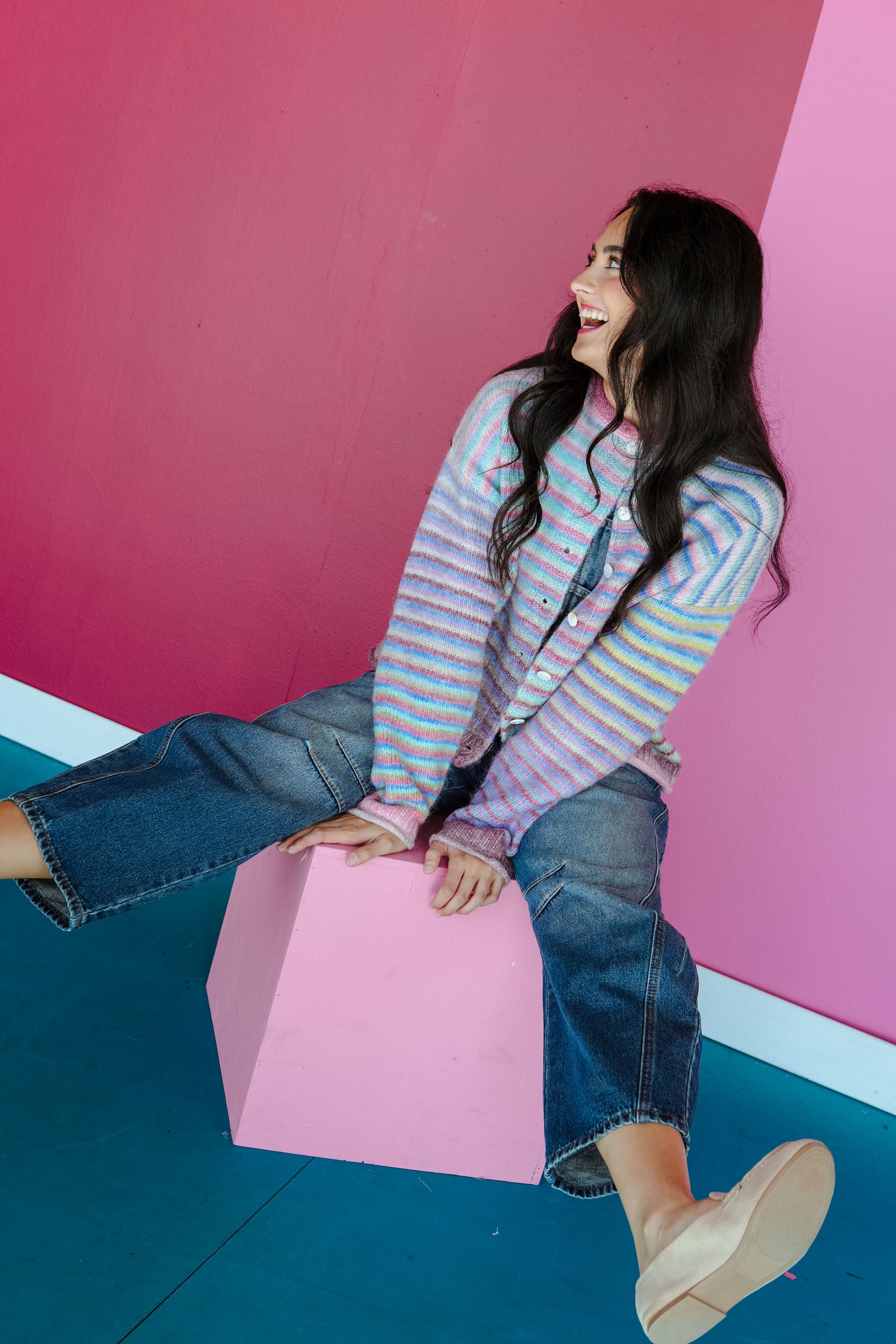 Thankful Things Cardigan - Summer Combo
