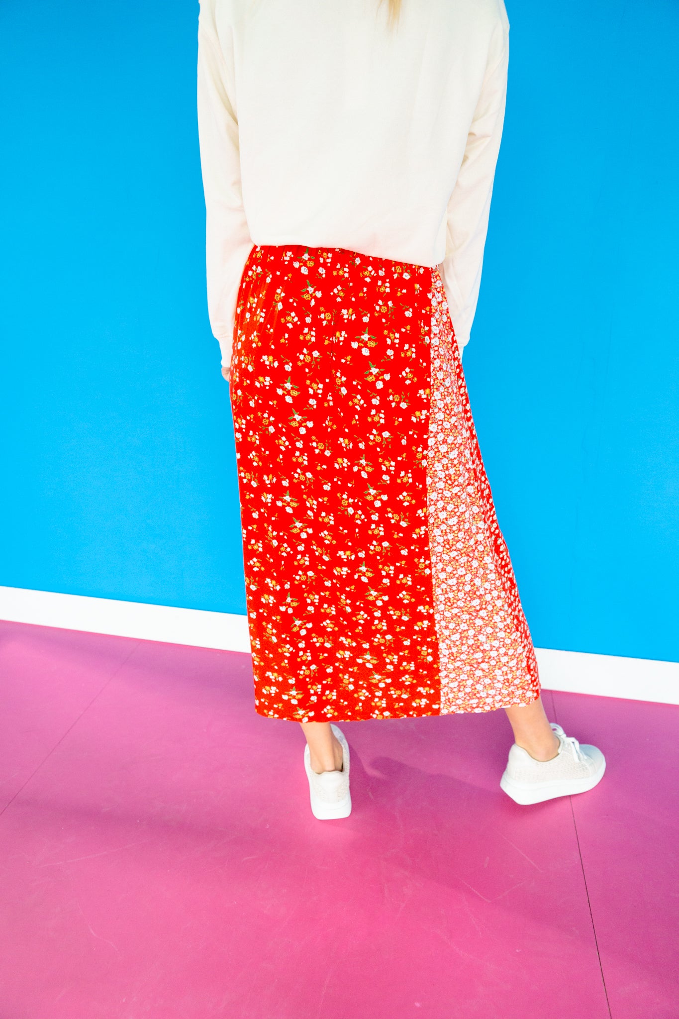 Lanette Floral Skirt