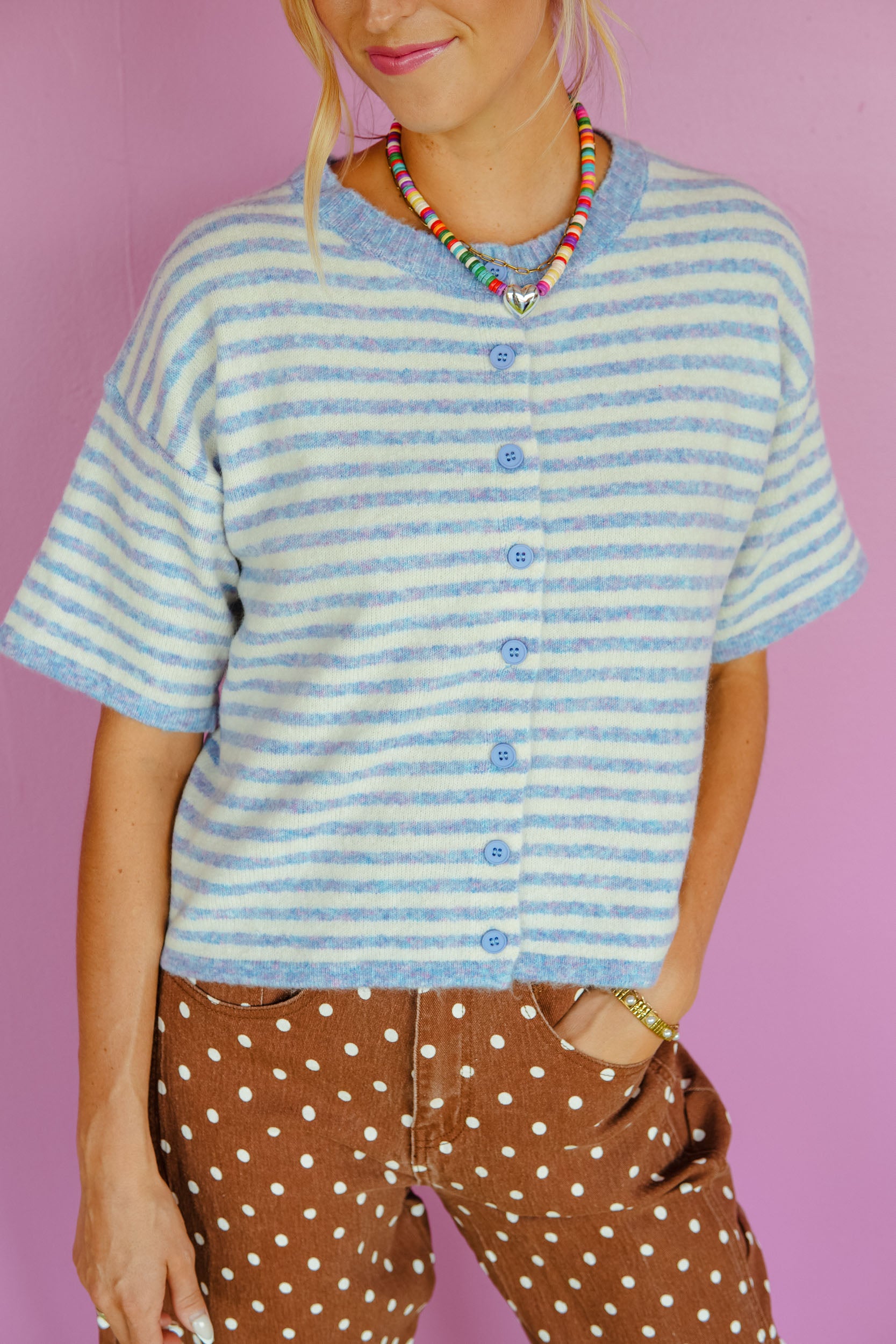 Fall Plans Striped Sweater