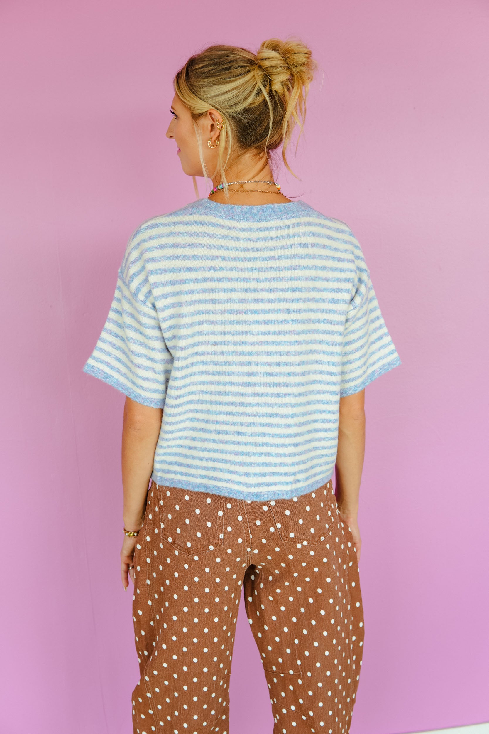 Fall Plans Striped Sweater