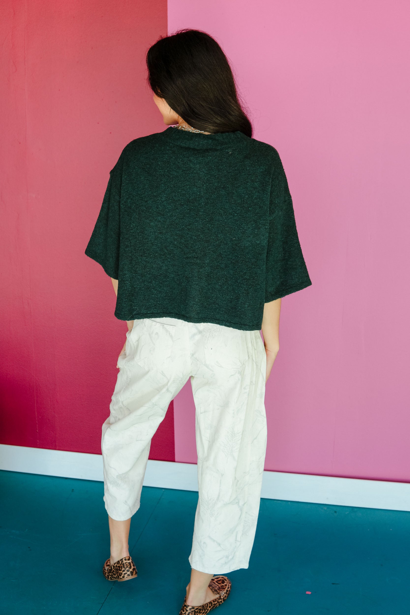 Pretty as Pie Cardigan - Pine Green