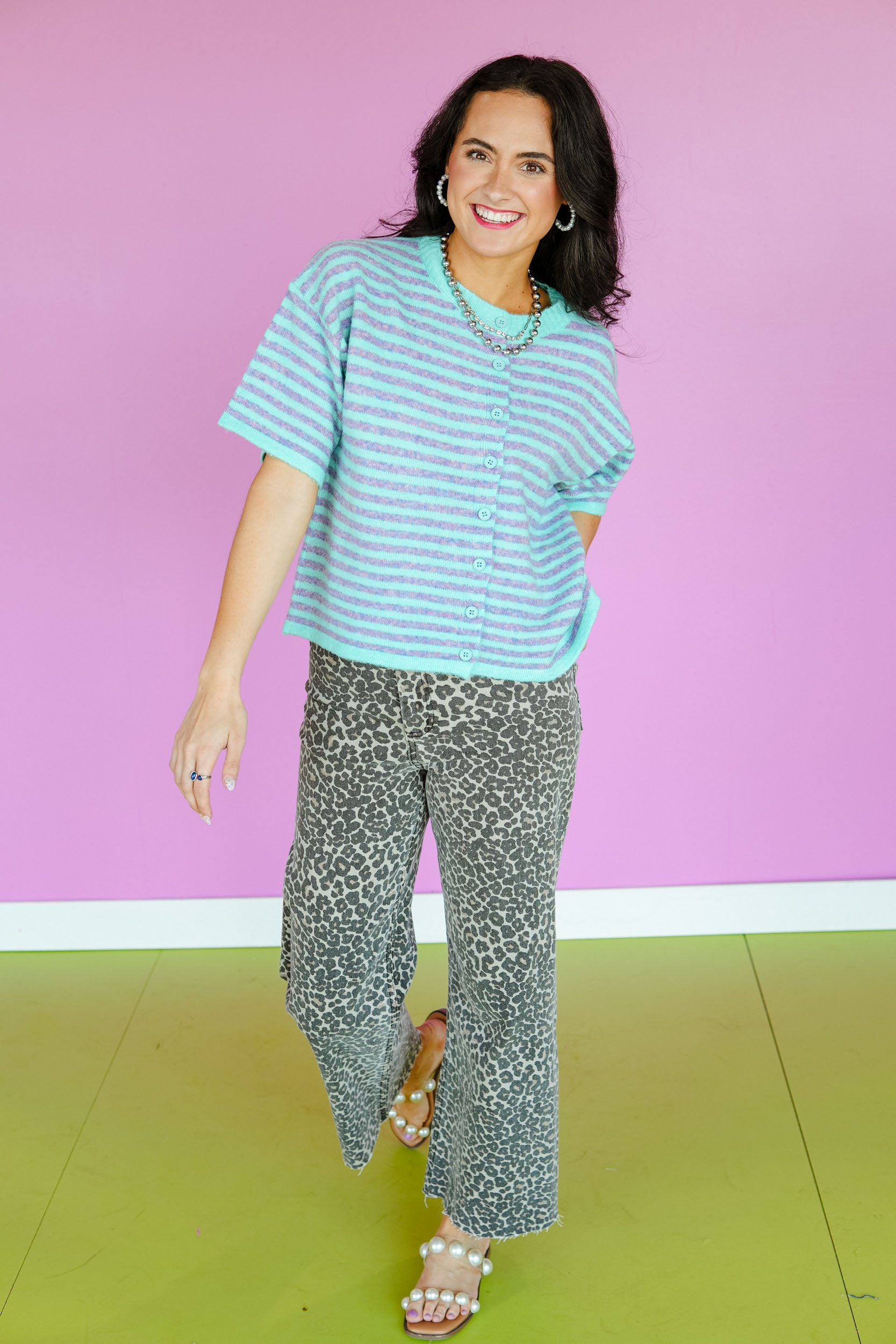 Fall Plans Striped Sweater