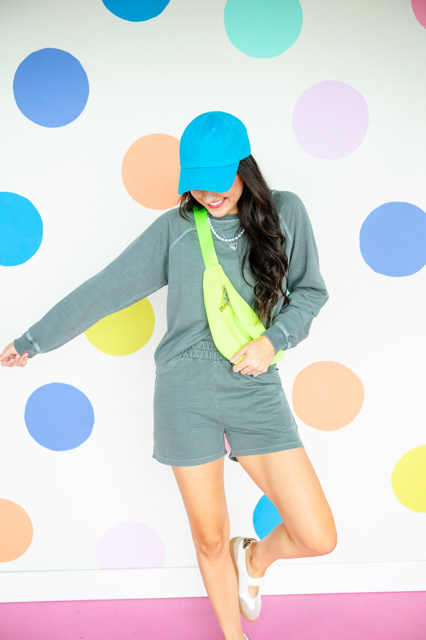 Brittany Sweatshirt + Shorts Set