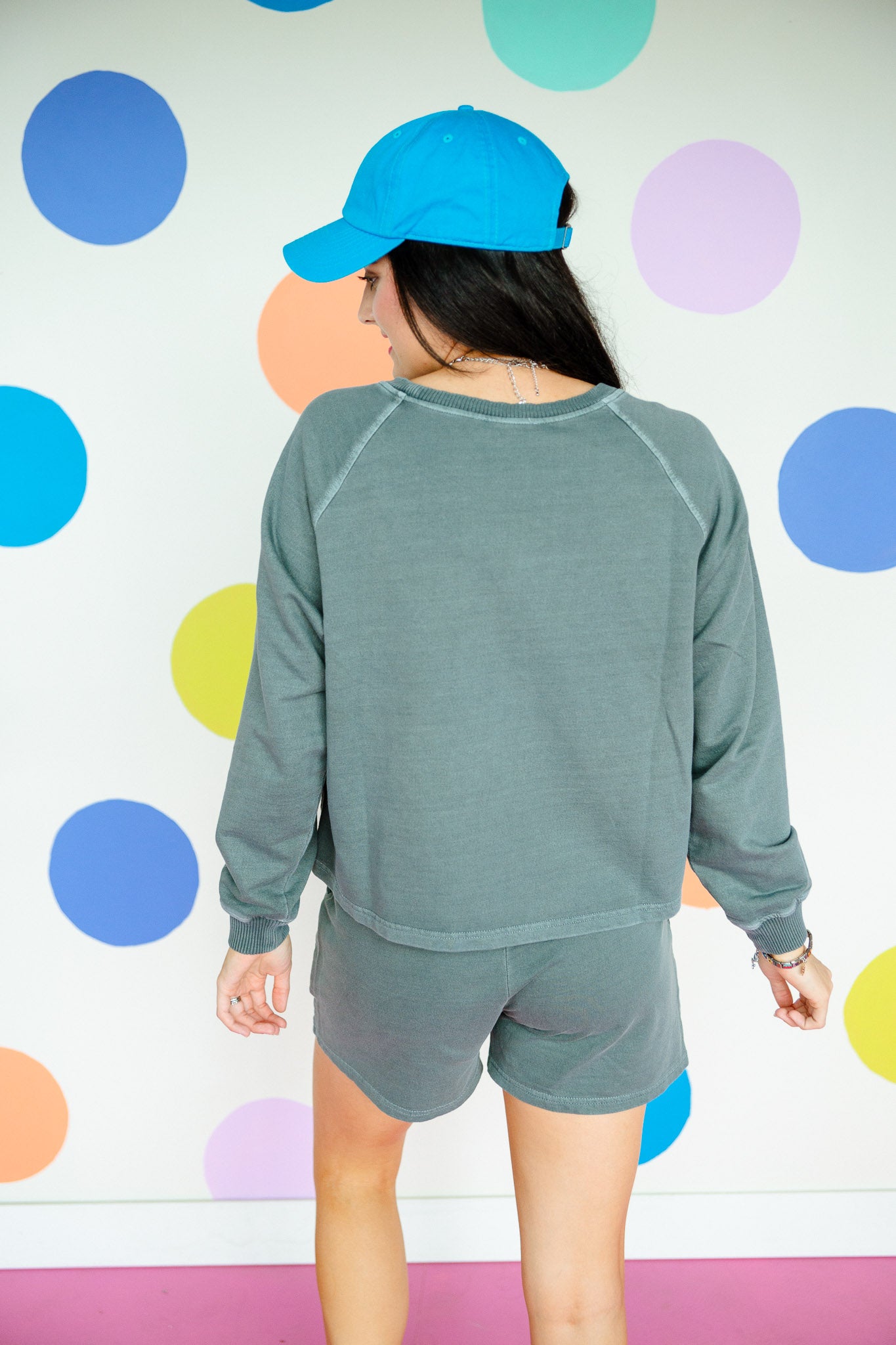 Brittany Sweatshirt + Shorts Set