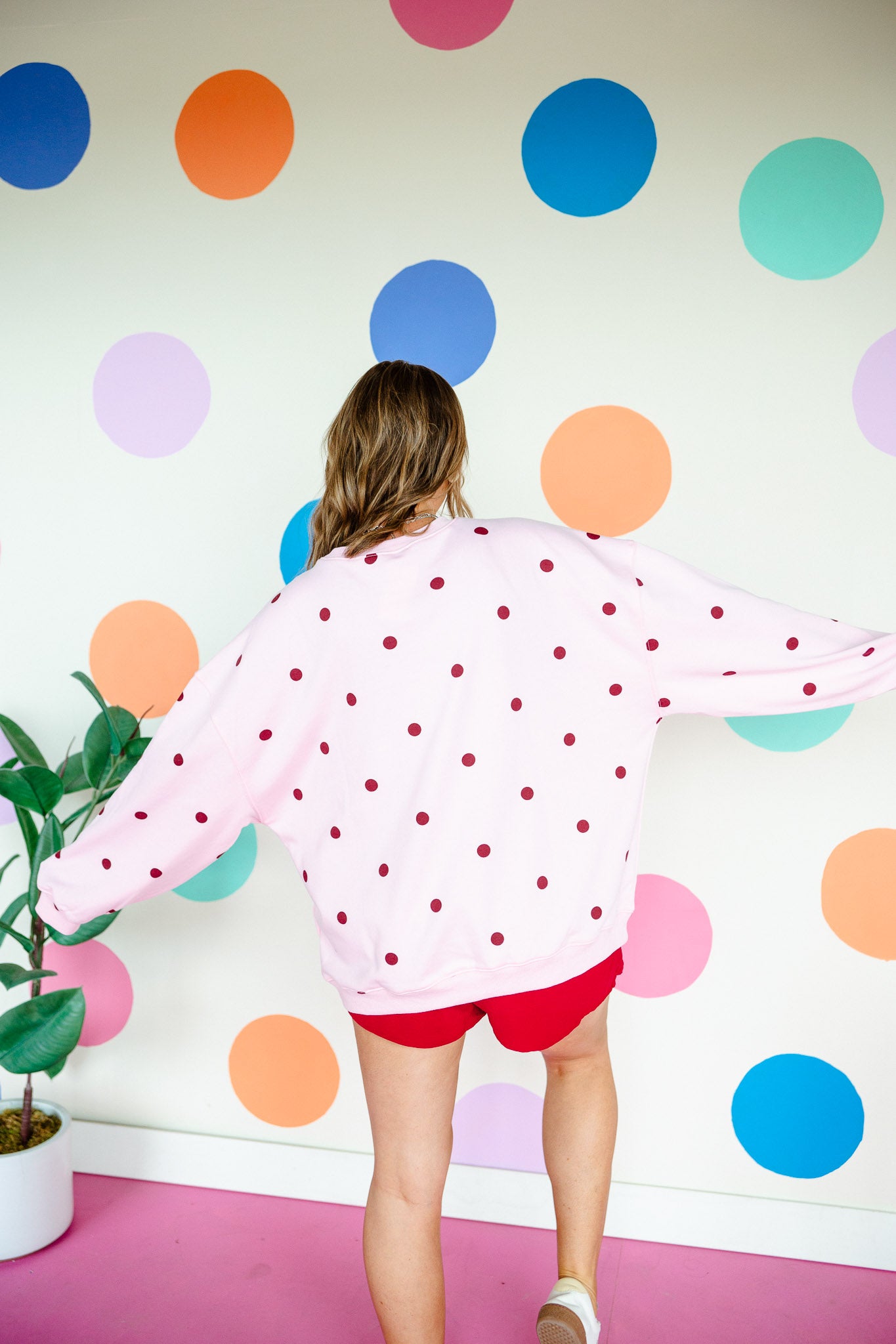 Sonny Polka Dot Pullover
