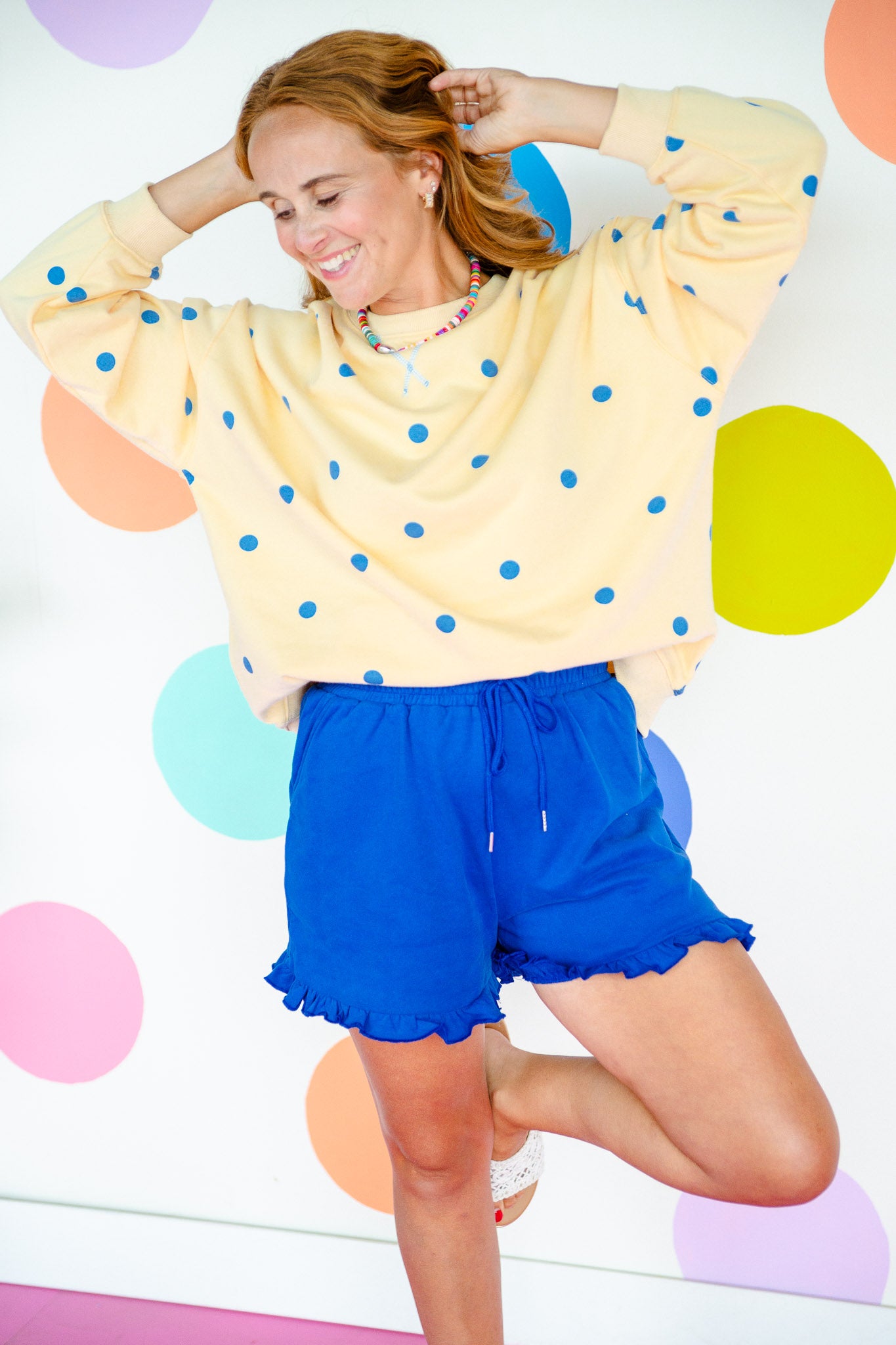 Matilda Ruffle Hem Shorts