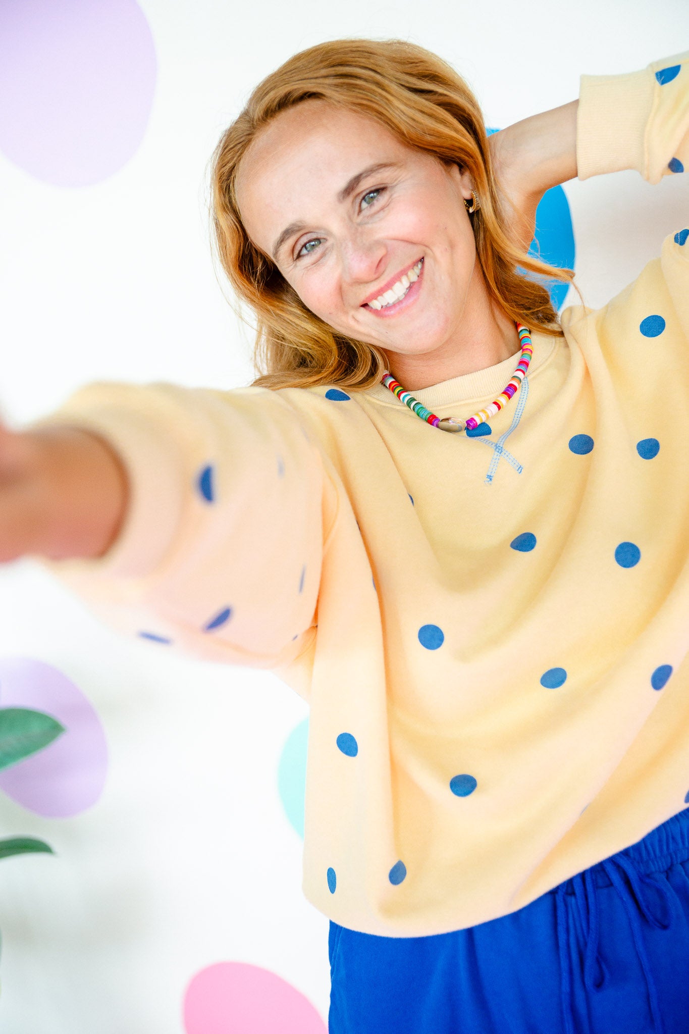 Sonny Polka Dot Pullover