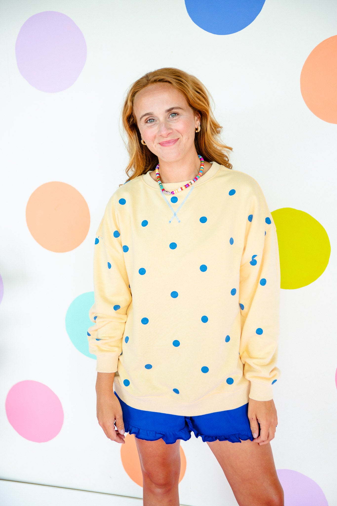 Sonny Polka Dot Pullover