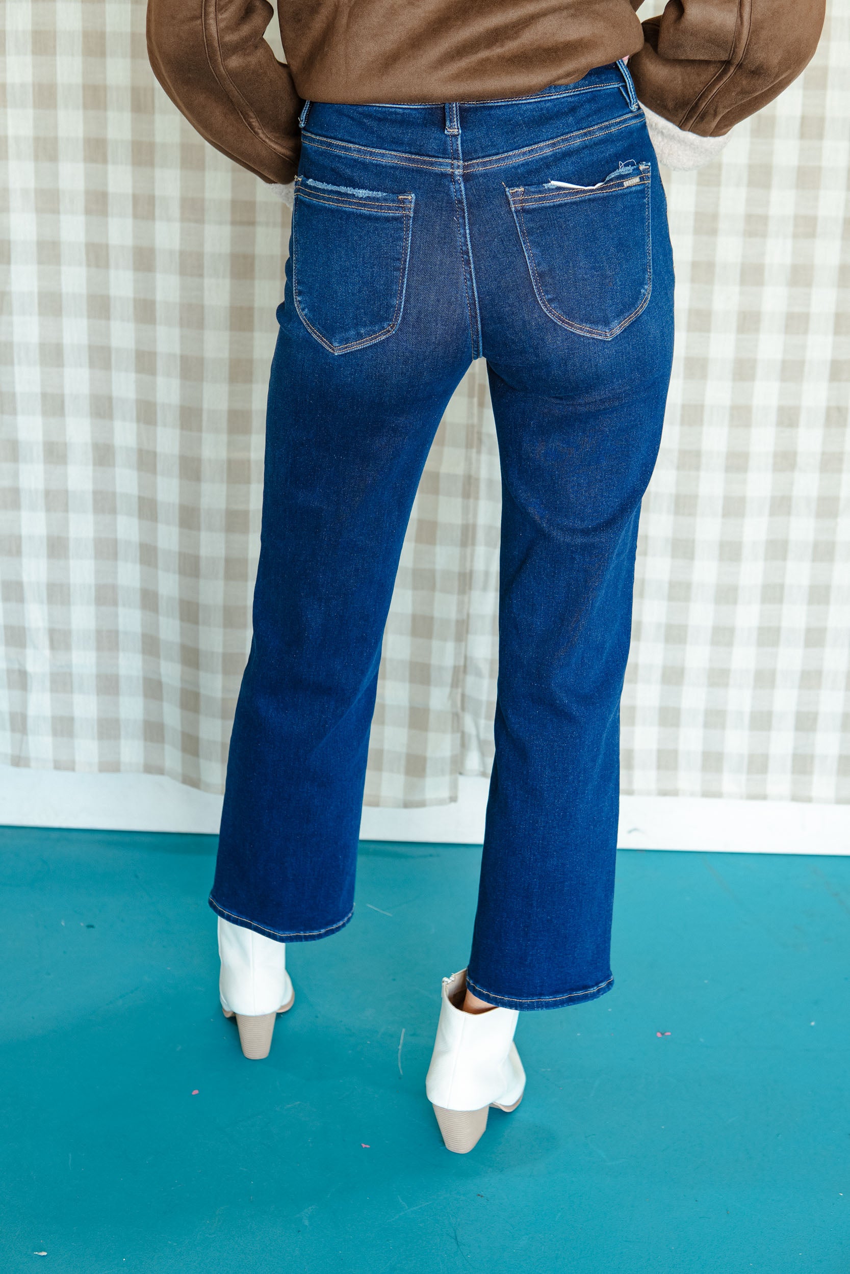 Jean of My Dreams Straight Leg Jeans - Dark Wash