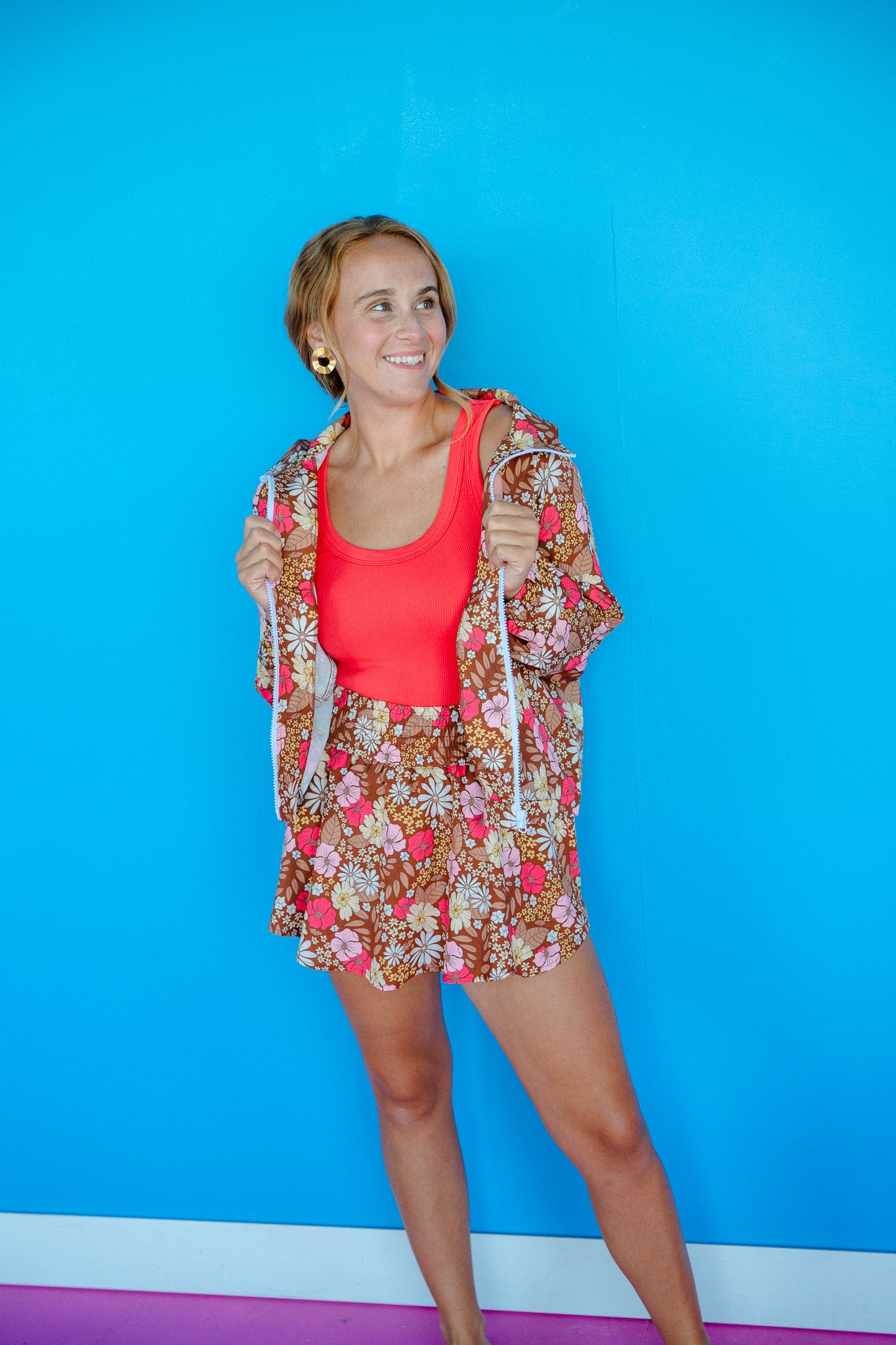 [Ellevate Basics] Lily Floral Jacket