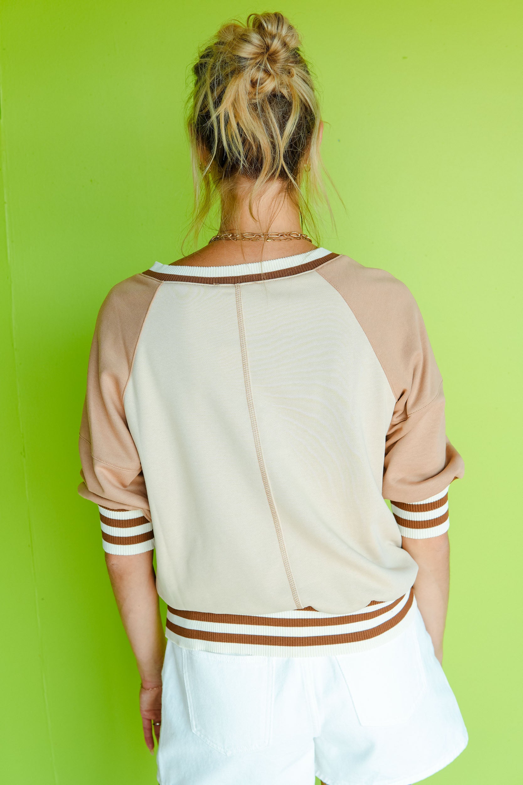 Harvest Haze Raglan Seam Sweater