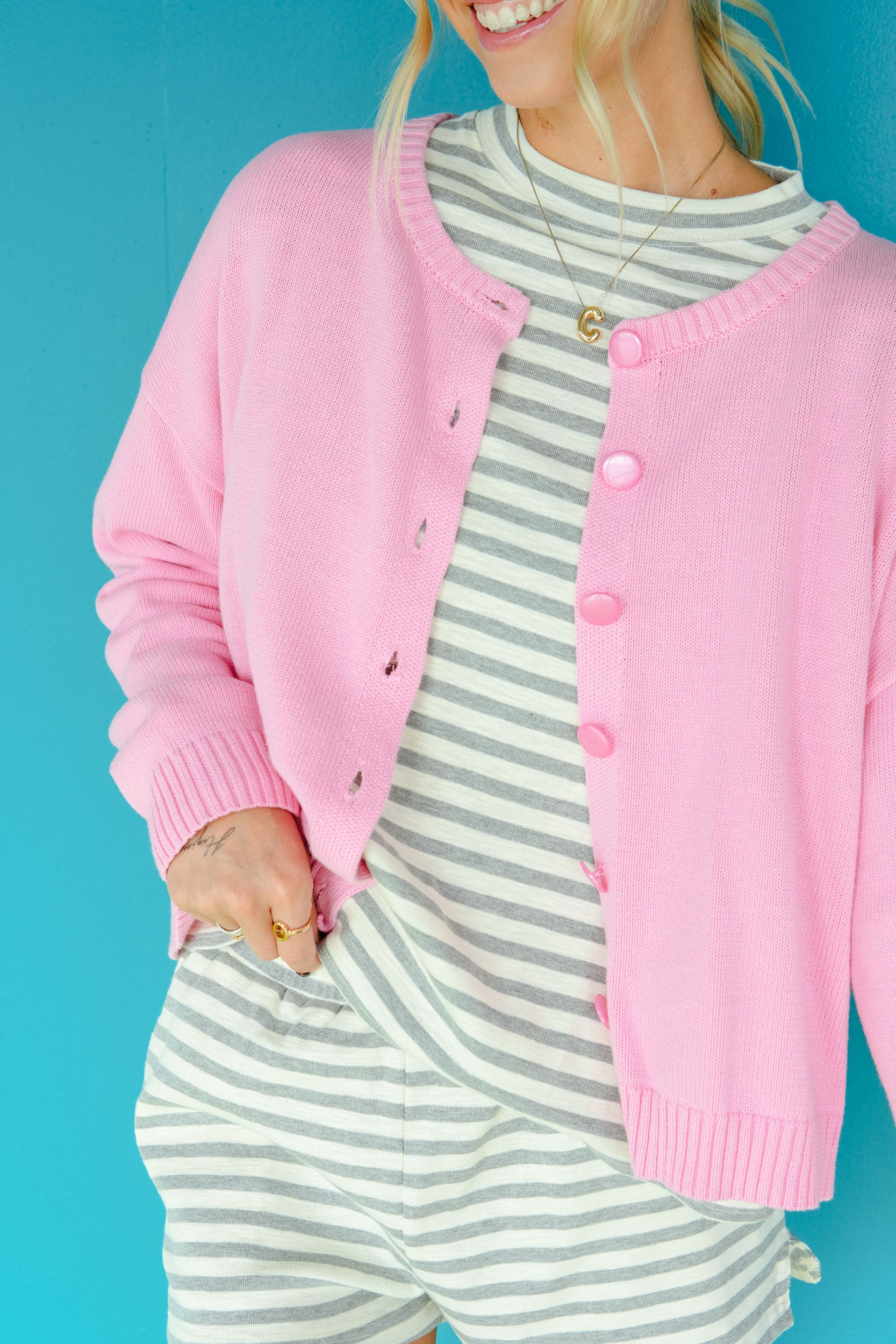 Wilson Crewneck Cardigan
