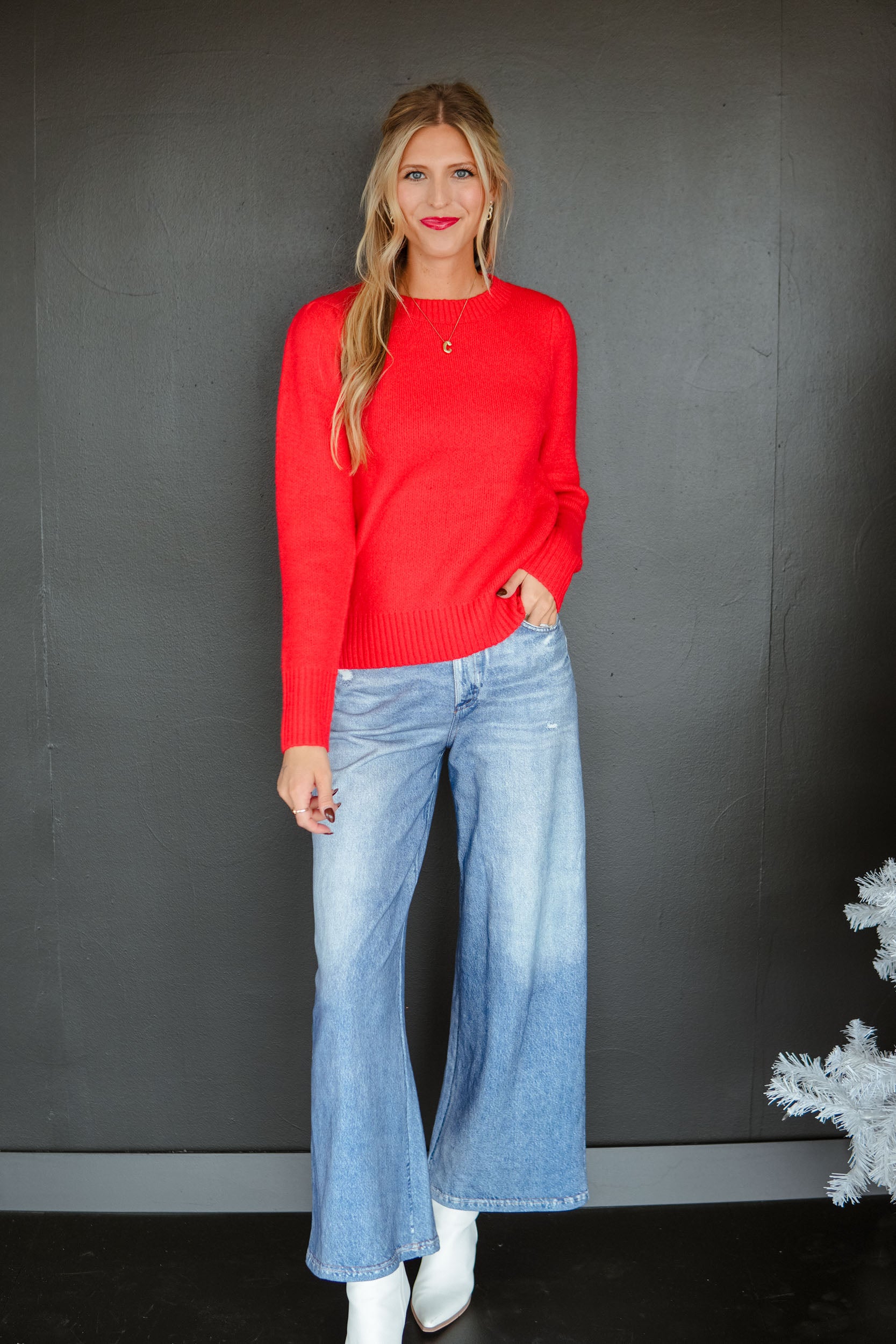 Walk the Line Denim Sweatpants - Cool Wash