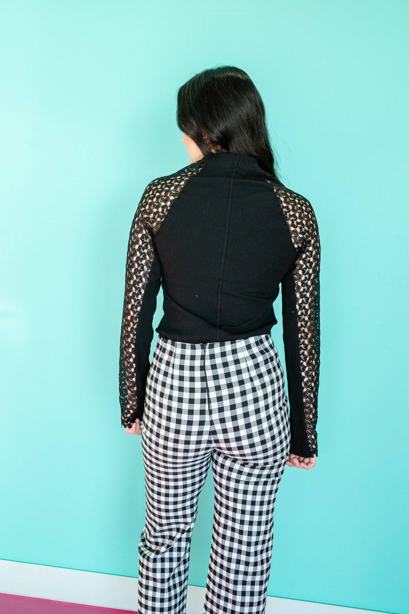 Hillary Lace Sleeve Top