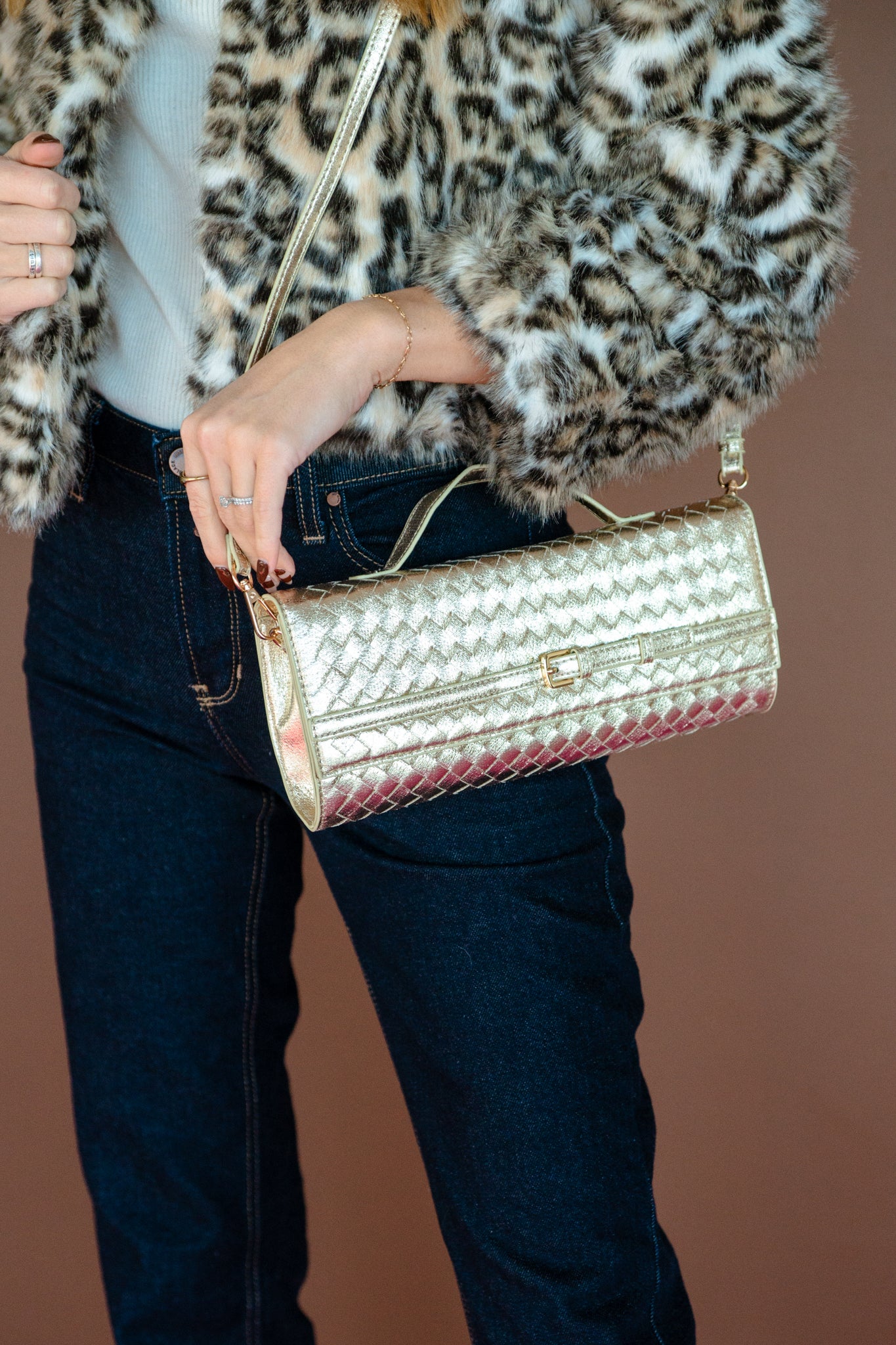 Jody Woven Crossbody Bag