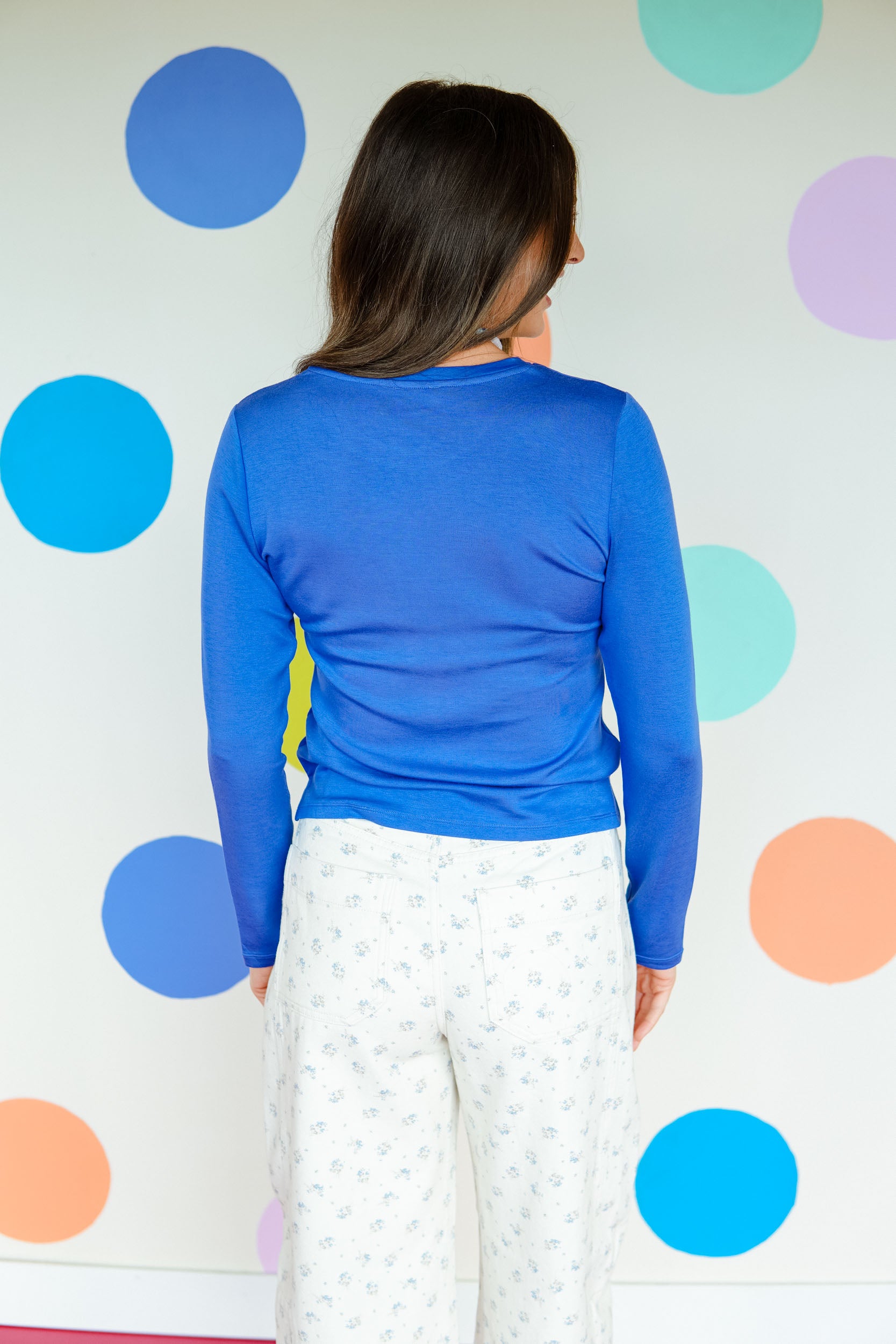 [Ellevate Basics] Jeanne Breeze Long Sleeve Tee