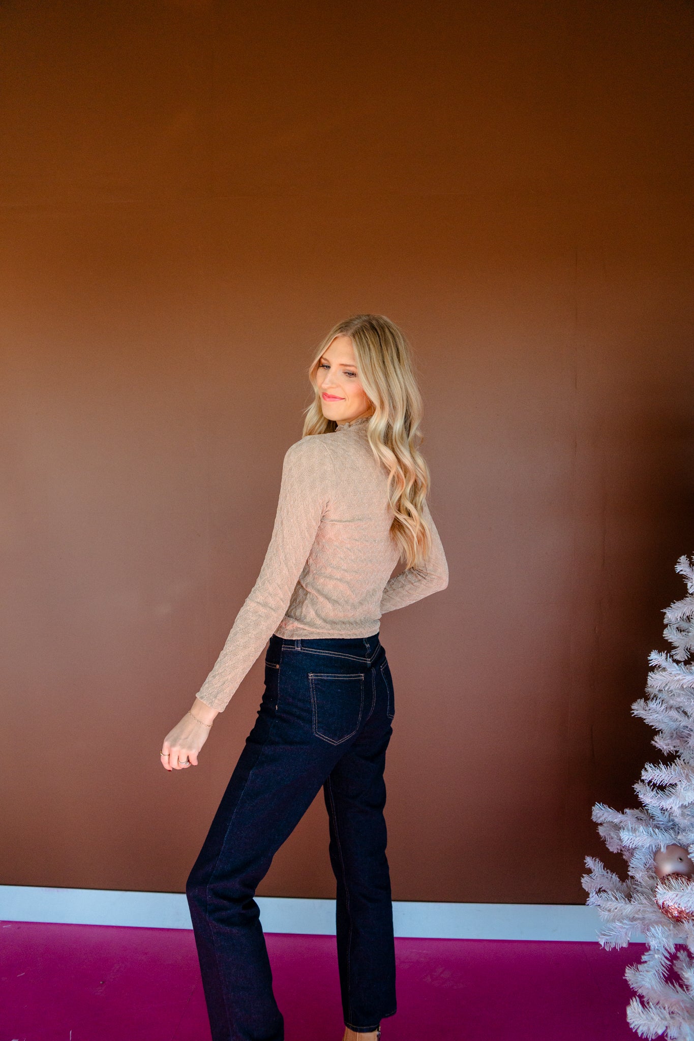 Rylee Mock Neck Long Sleeve