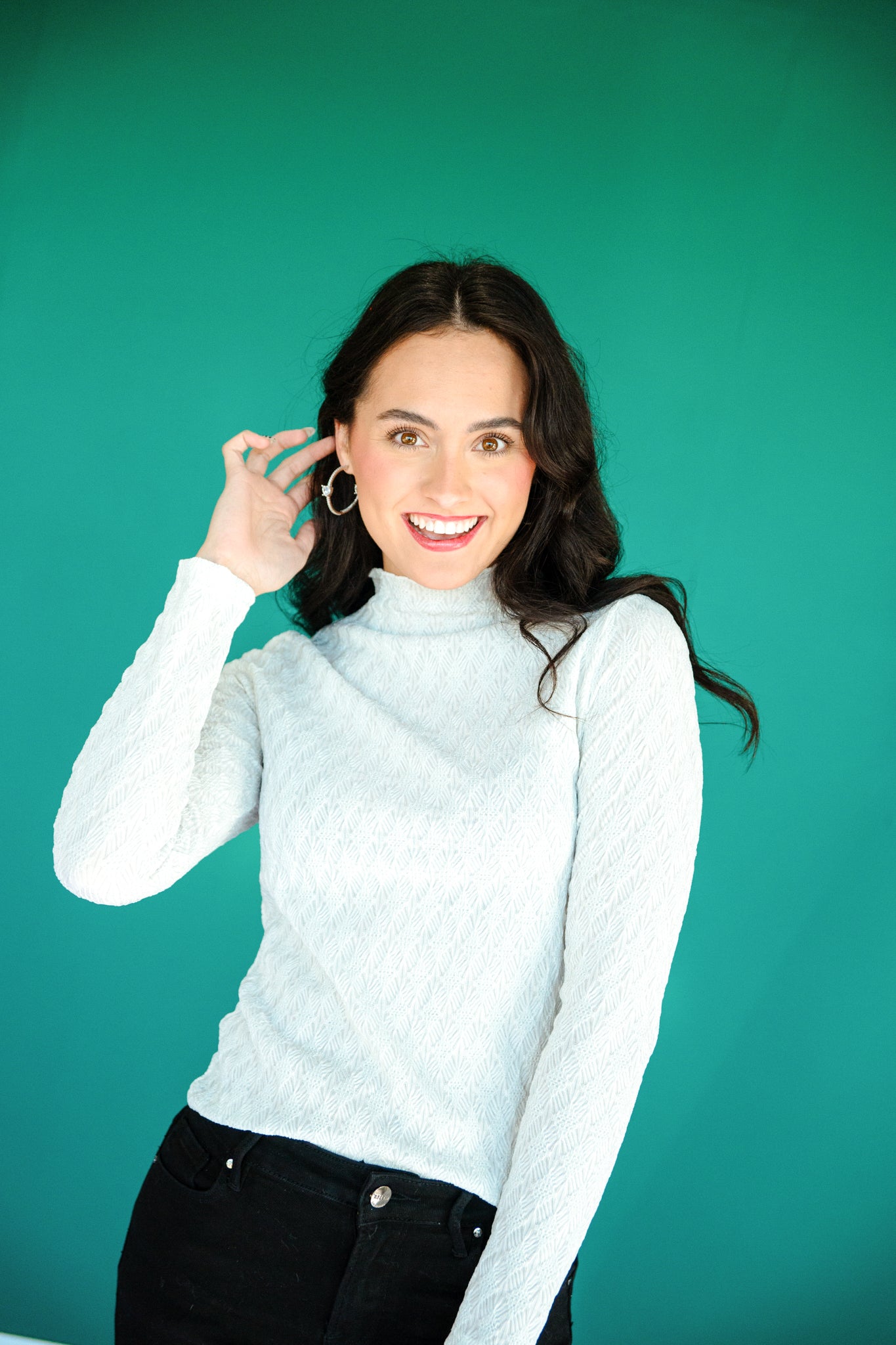 Rylee Mock Neck Long Sleeve