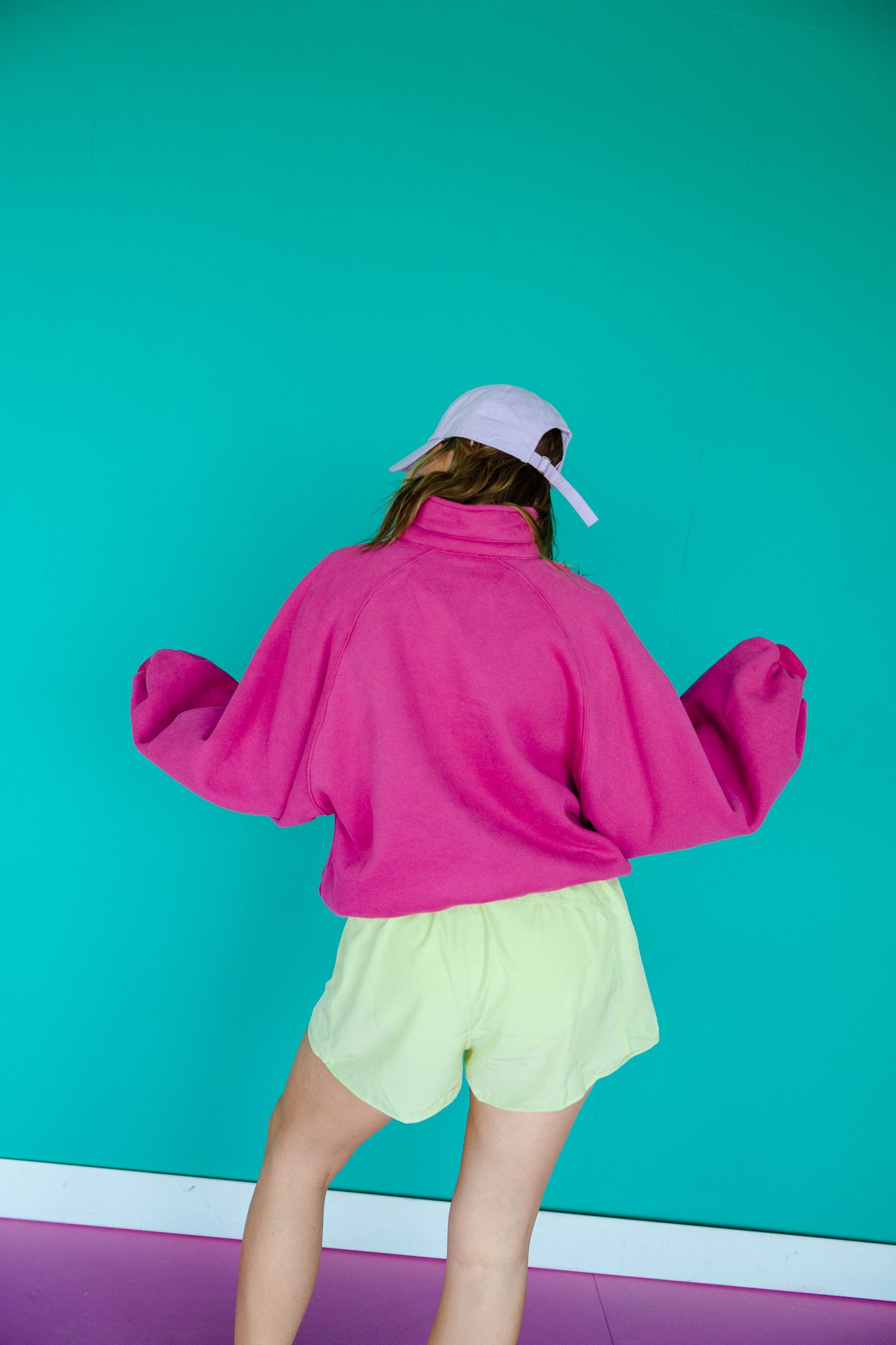 Julie Button Pullover - Orchid