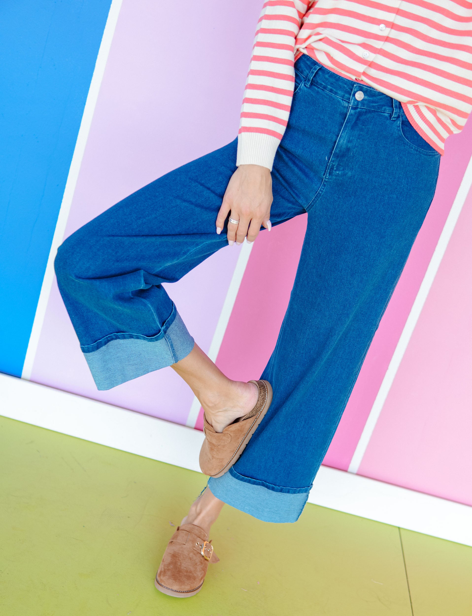 Sheila Cuffed Hem Pants