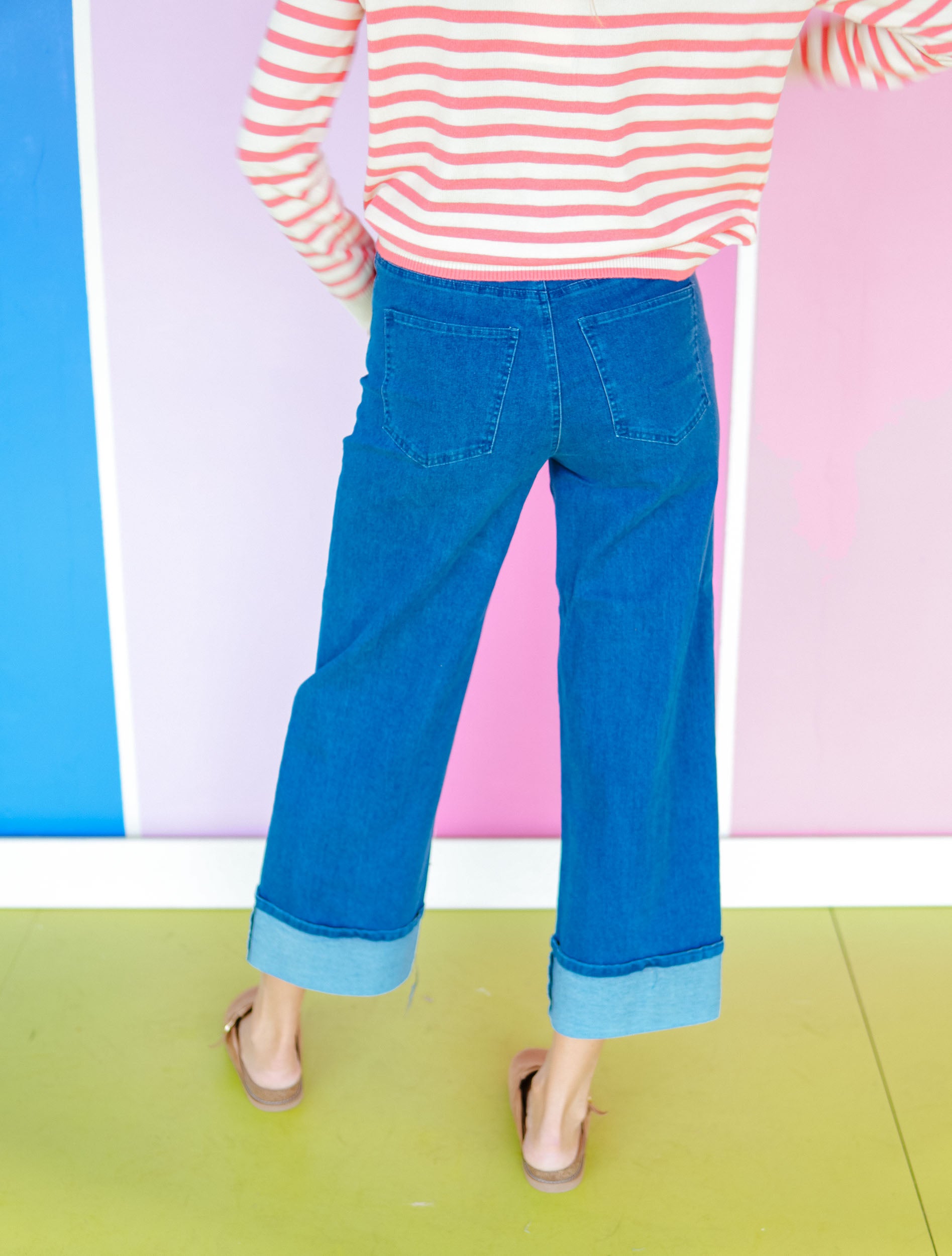Sheila Cuffed Hem Pants