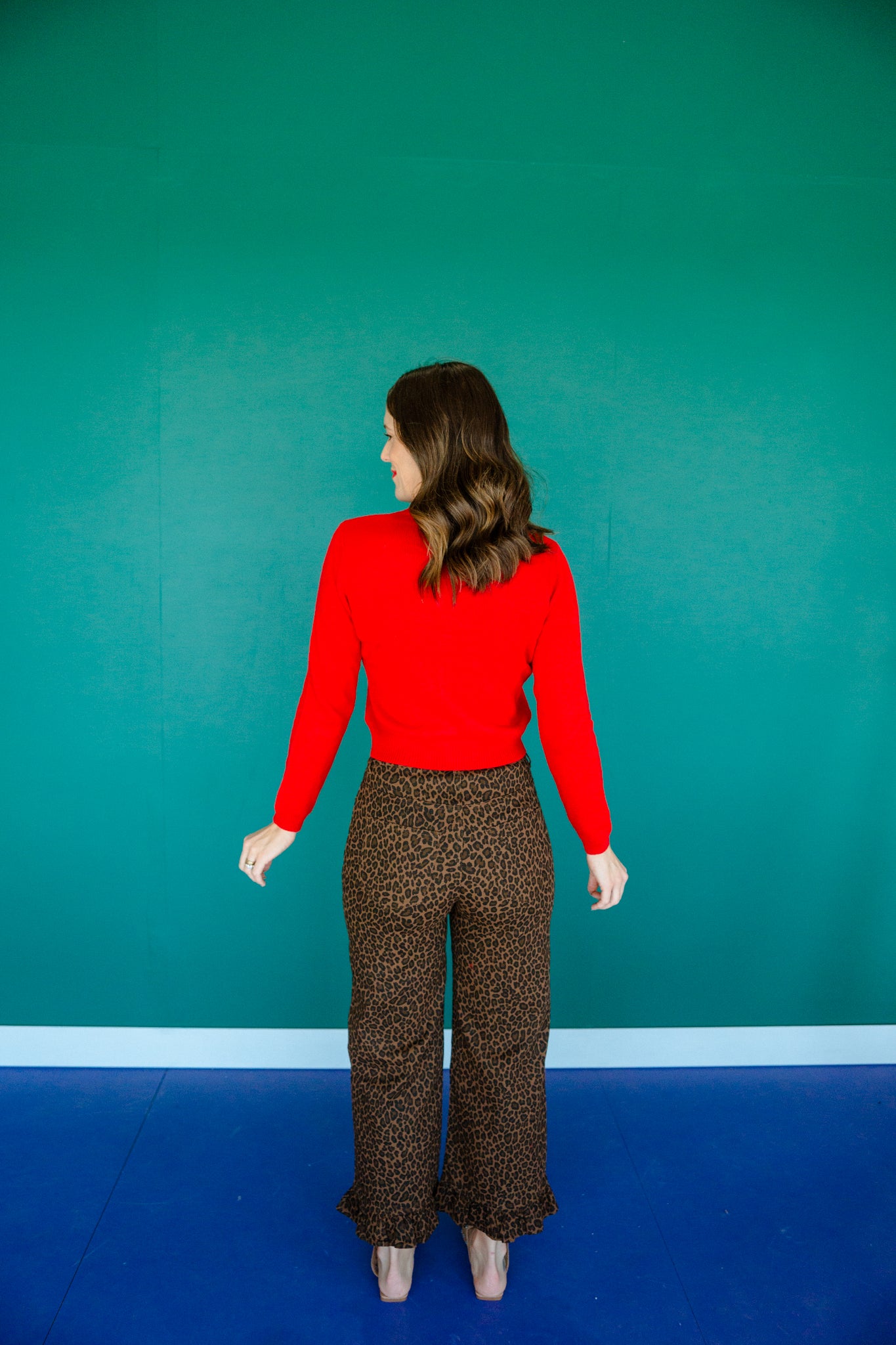 Lana Button Cardigan - True Red