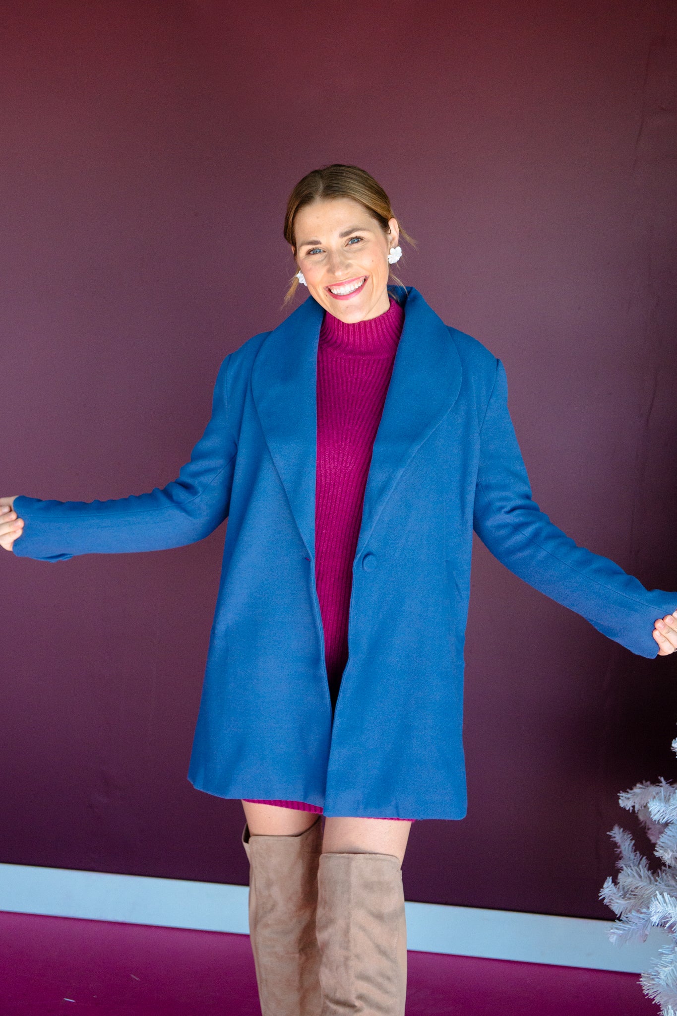 [Ellevate Basics] Penelope Peacoat - Delph