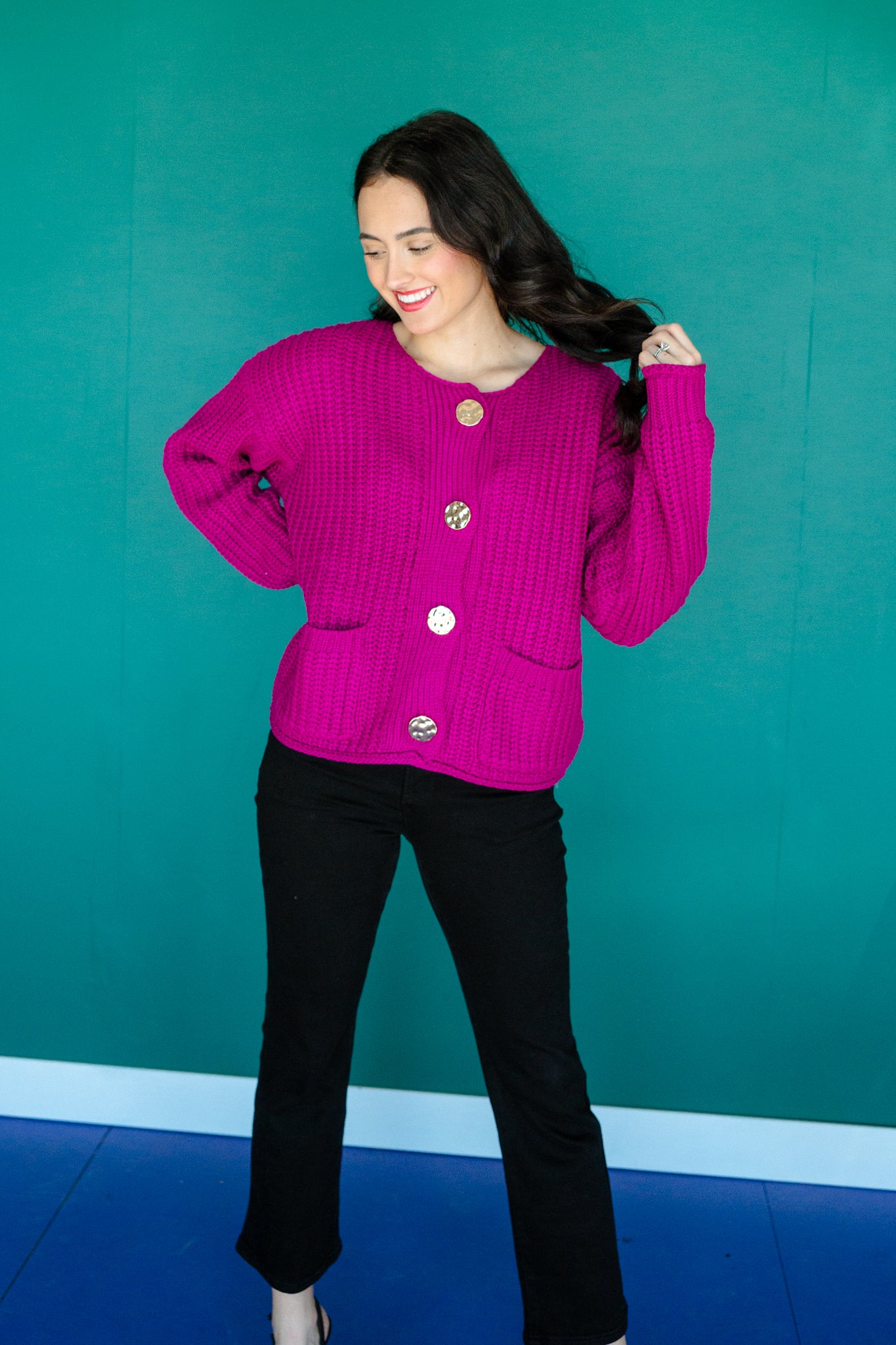 Genevieve Button Down Cardigan