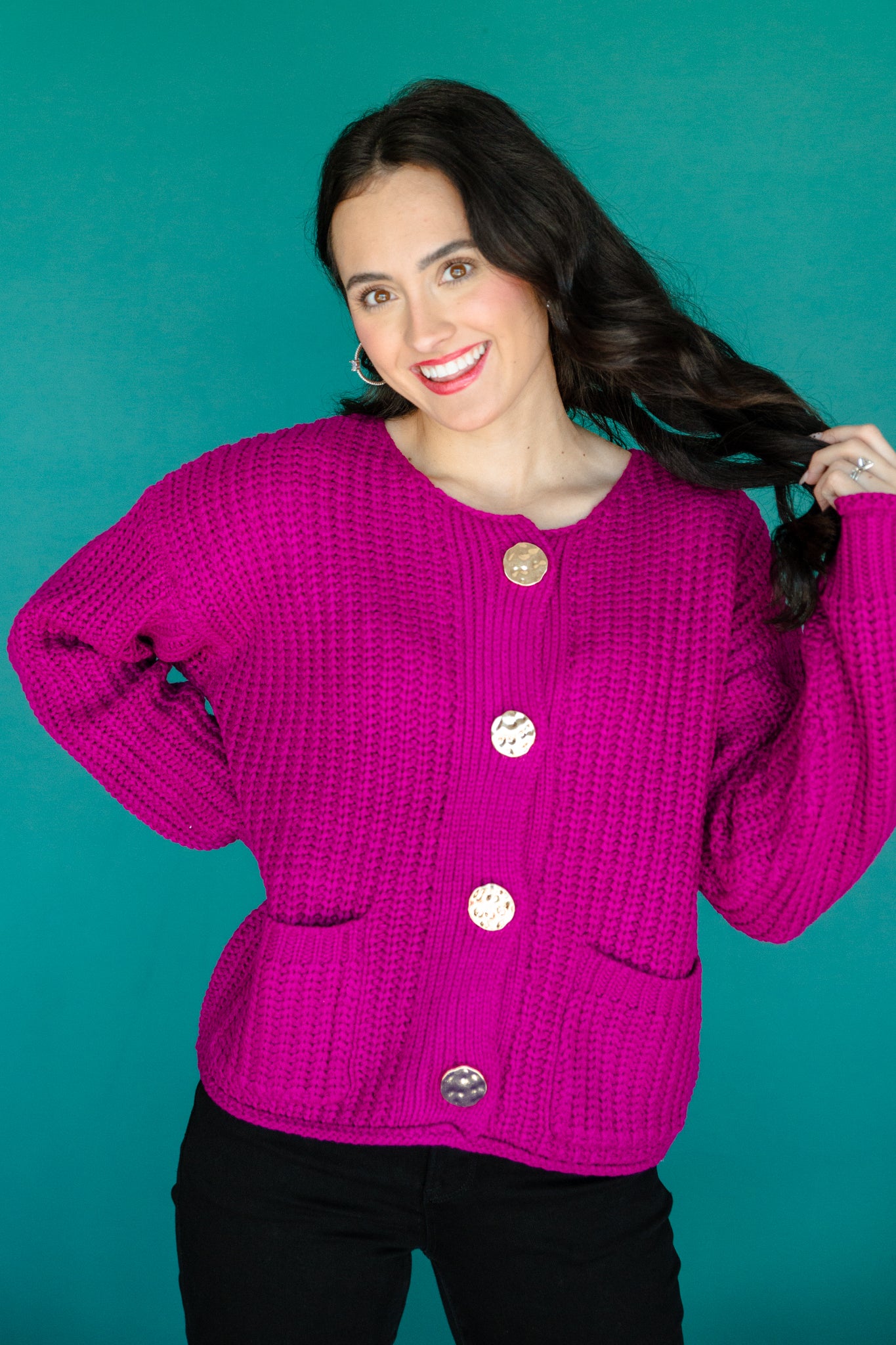 Genevieve Button Down Cardigan