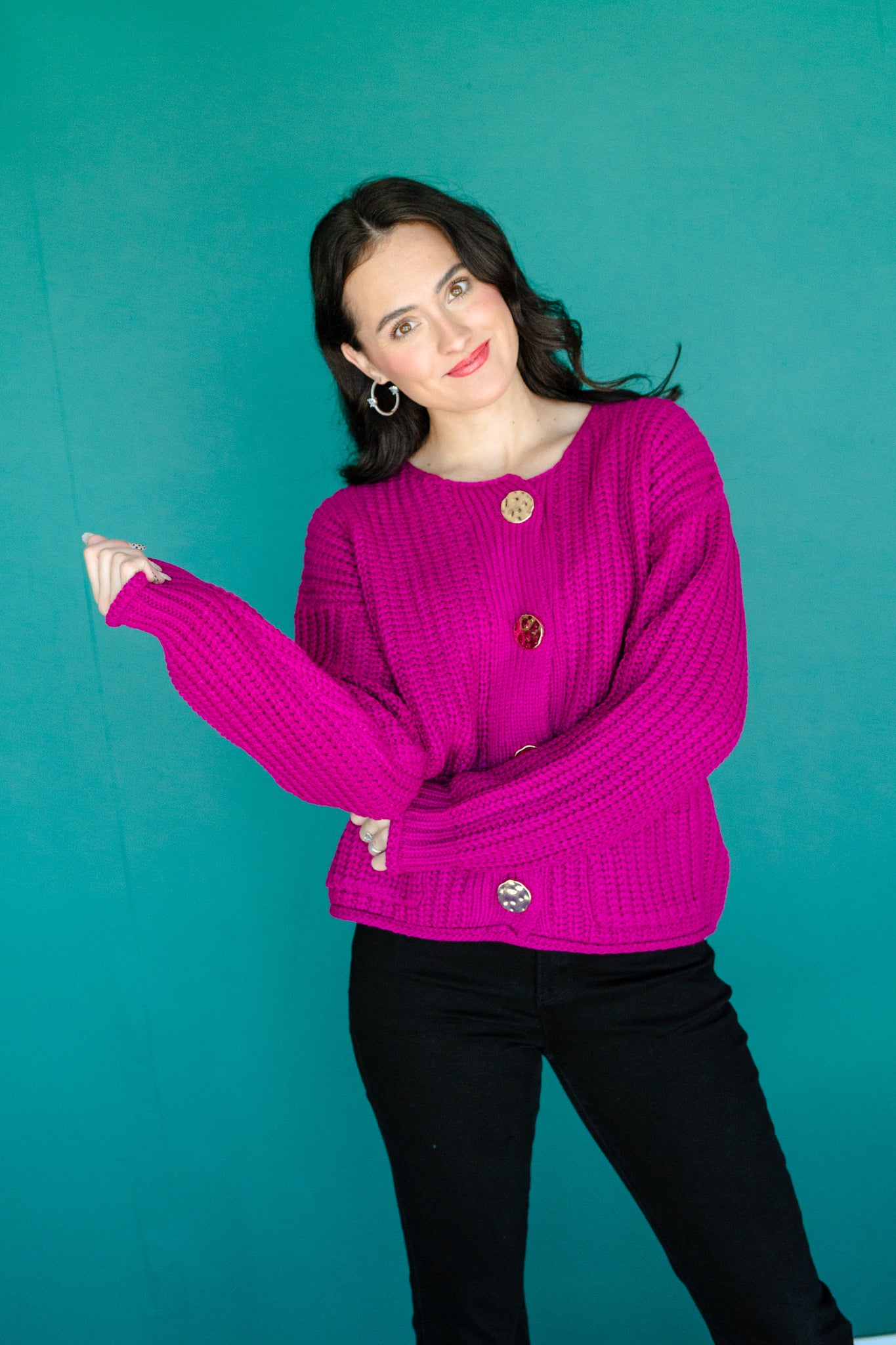 Genevieve Button Down Cardigan