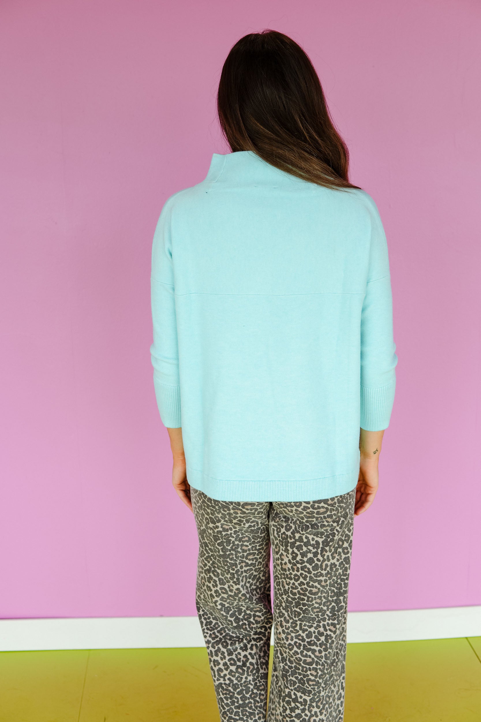 [Ellevate Basics] Serena Luxe Loft Neck Sweater