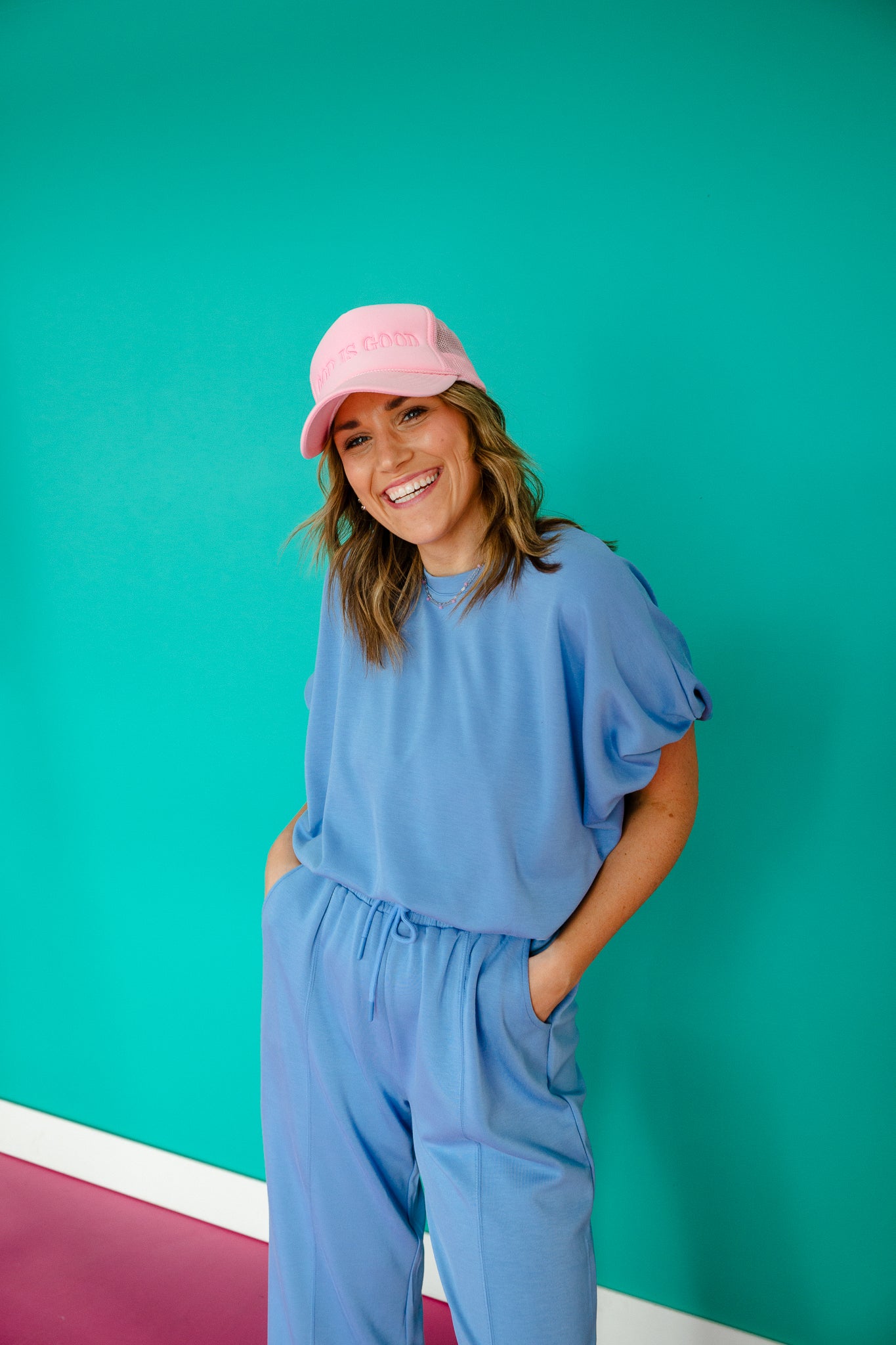 Savannah Bubble Hem Tee