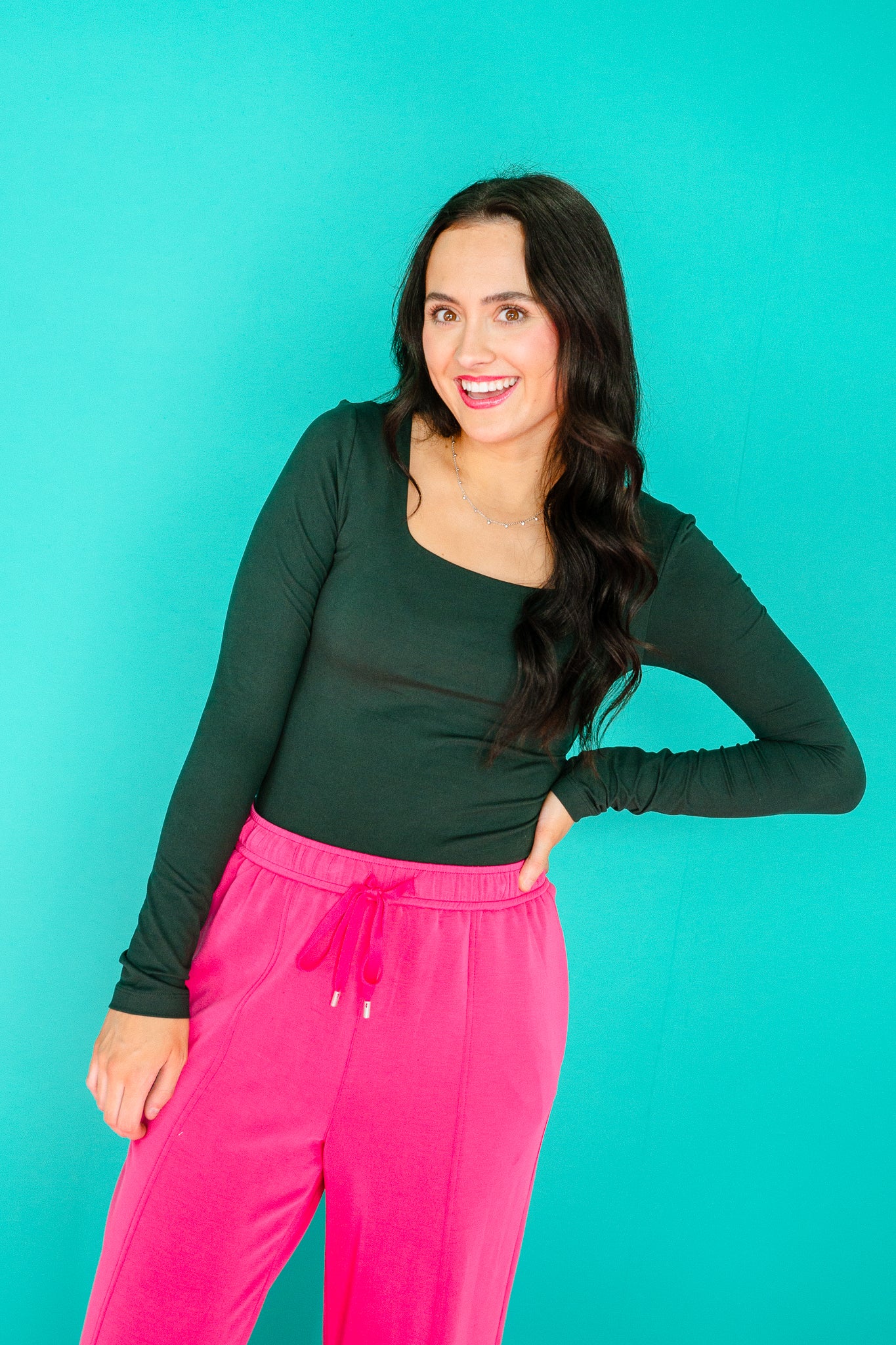 Genie Square Neck Top