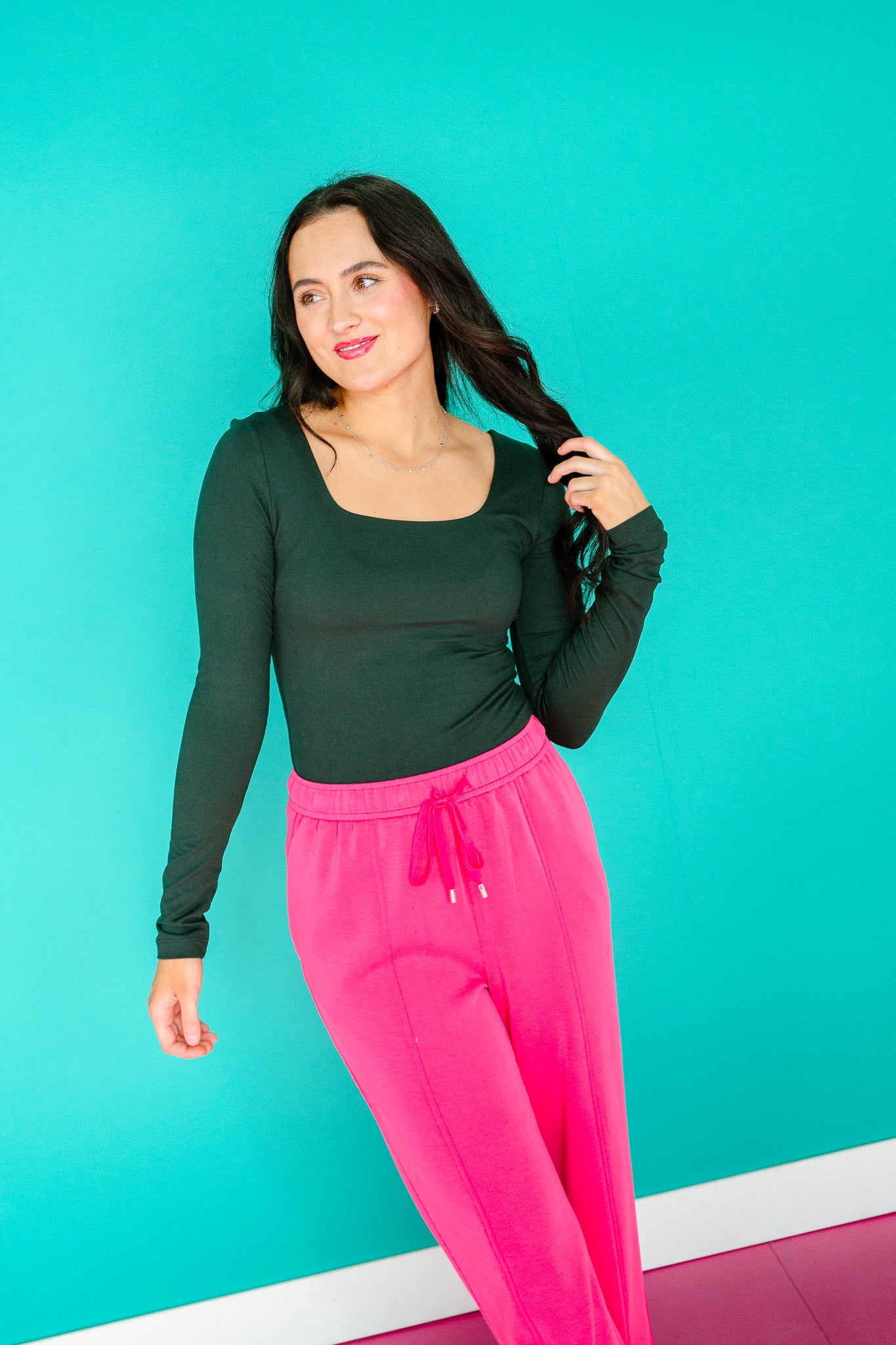 Genie Square Neck Top