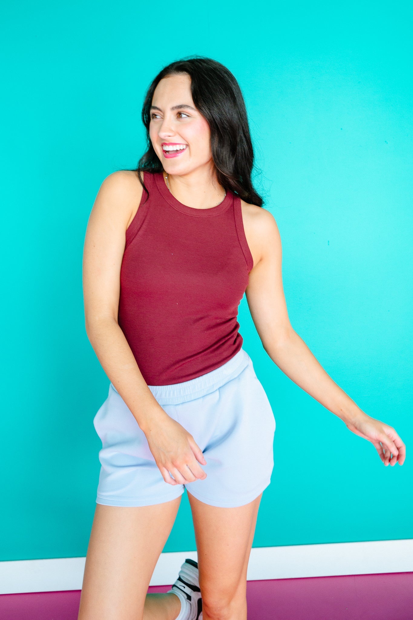 Molly High Neck Tank