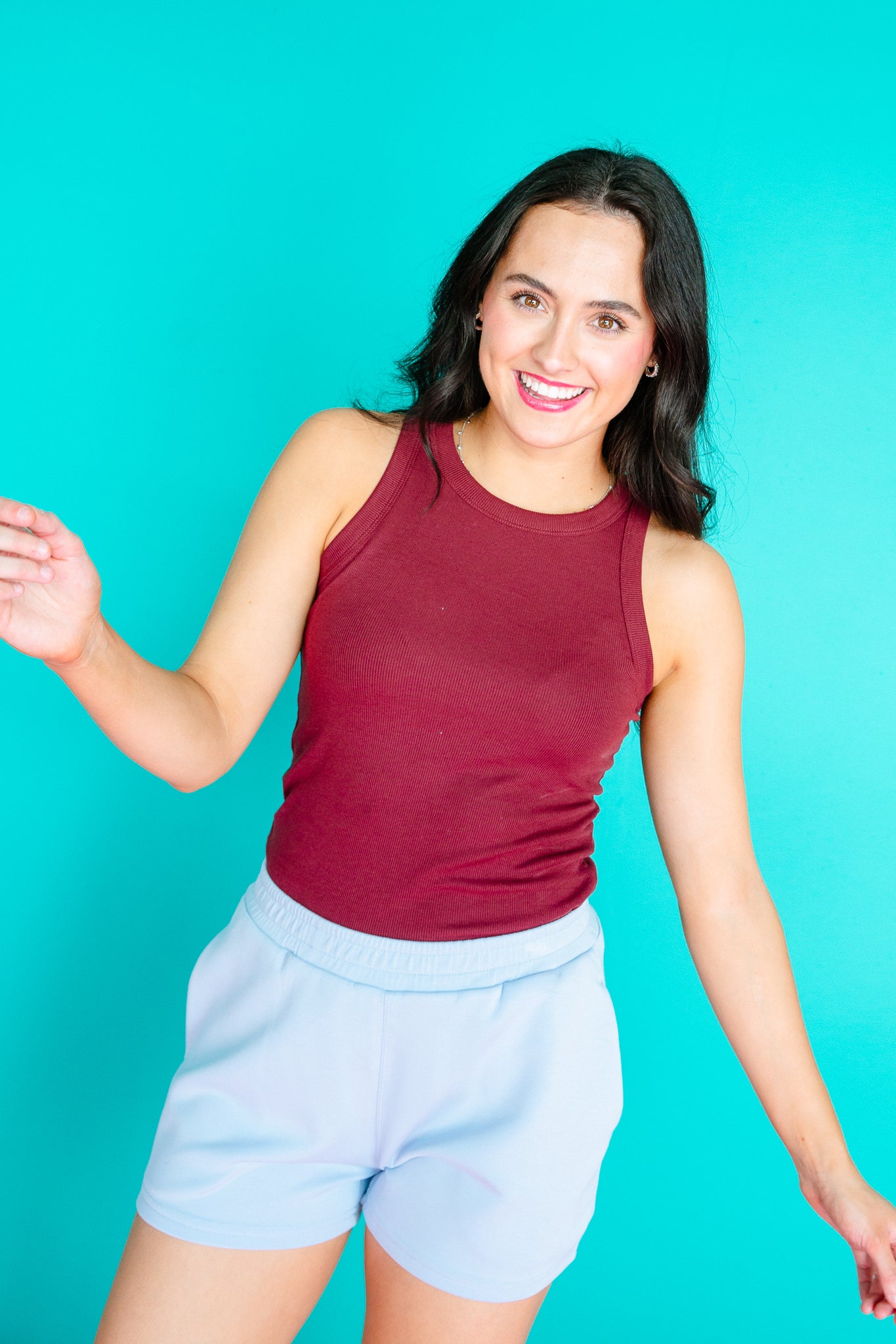 Molly High Neck Tank