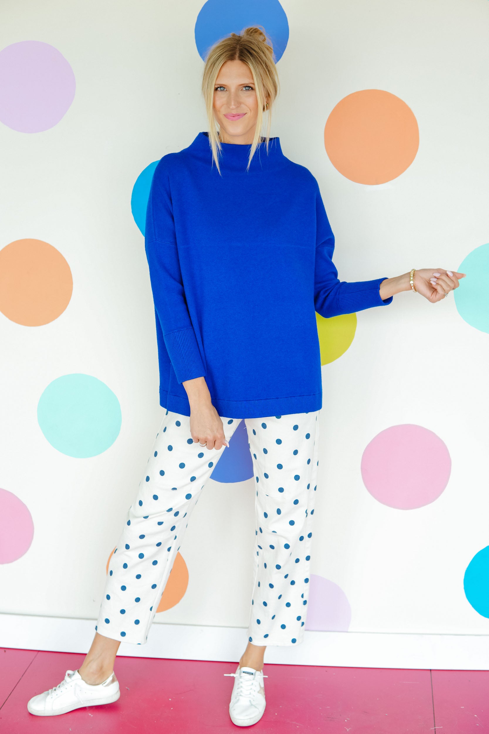 [Ellevate Basics] Serena Luxe Loft Neck Sweater